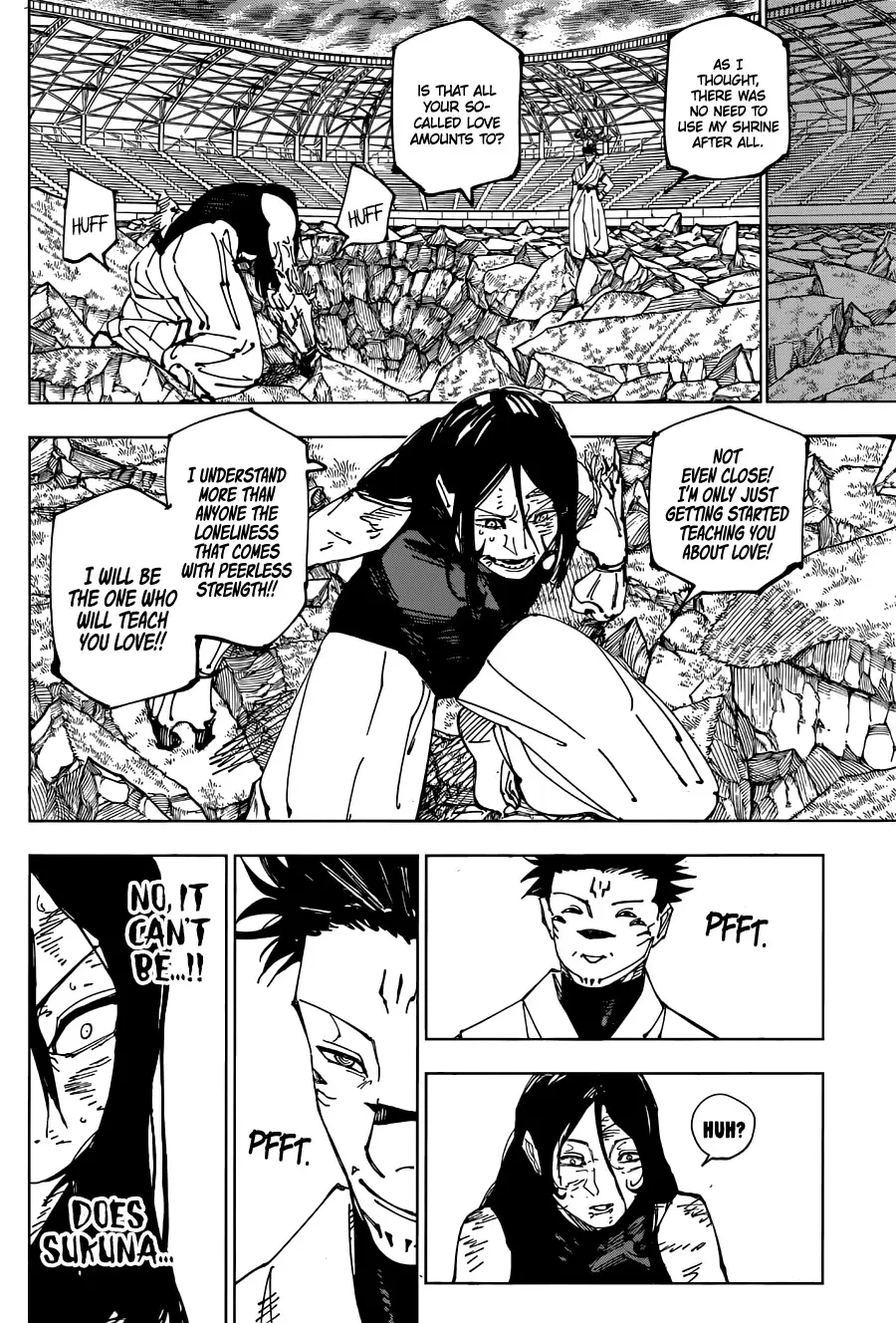 Jujutsu Kaisen (JJK) Manga Online, chapter 218, page 18