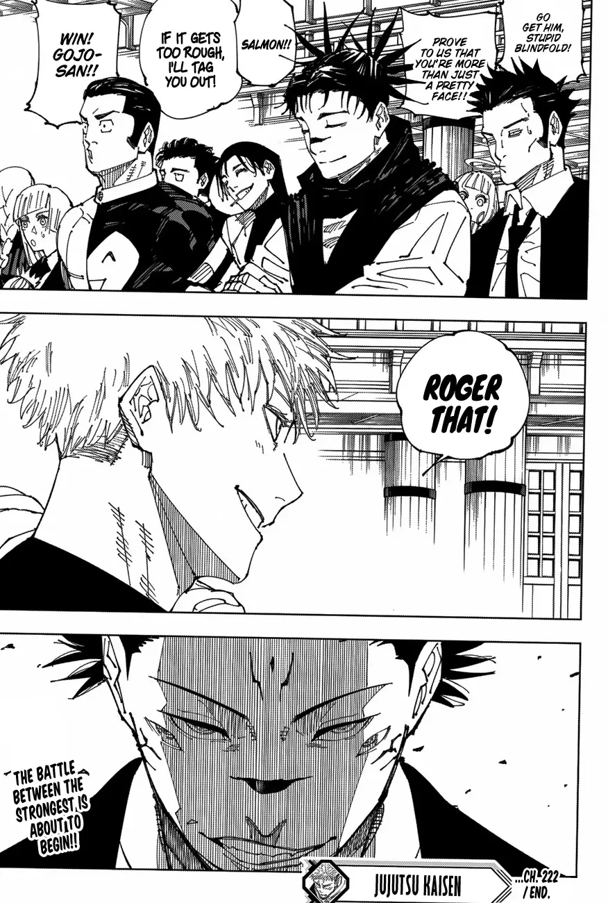 Jujutsu Kaisen (JJK) Manga Online, chapter 222, page 19