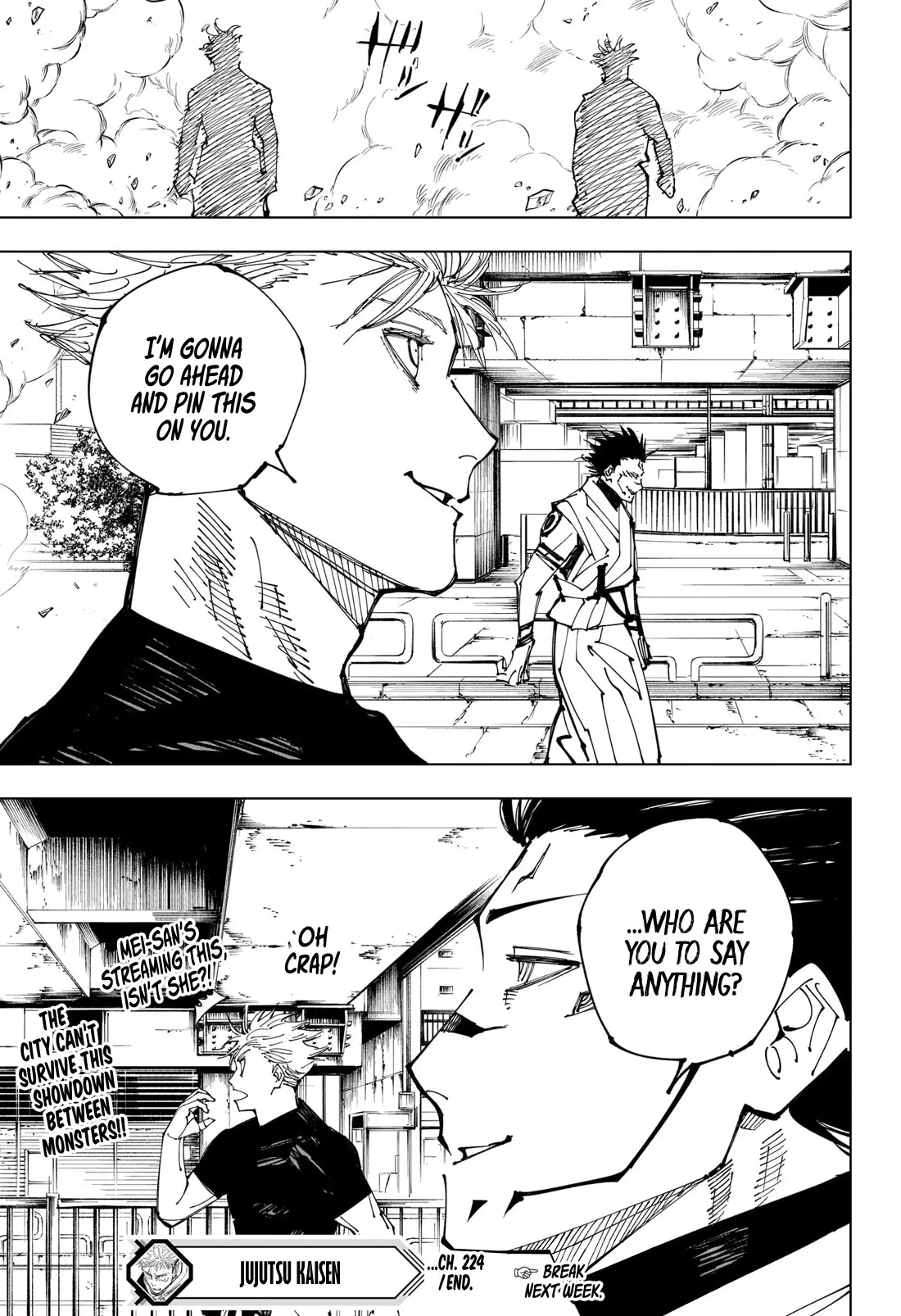 Jujutsu Kaisen (JJK) Manga Online, chapter 224, page 19