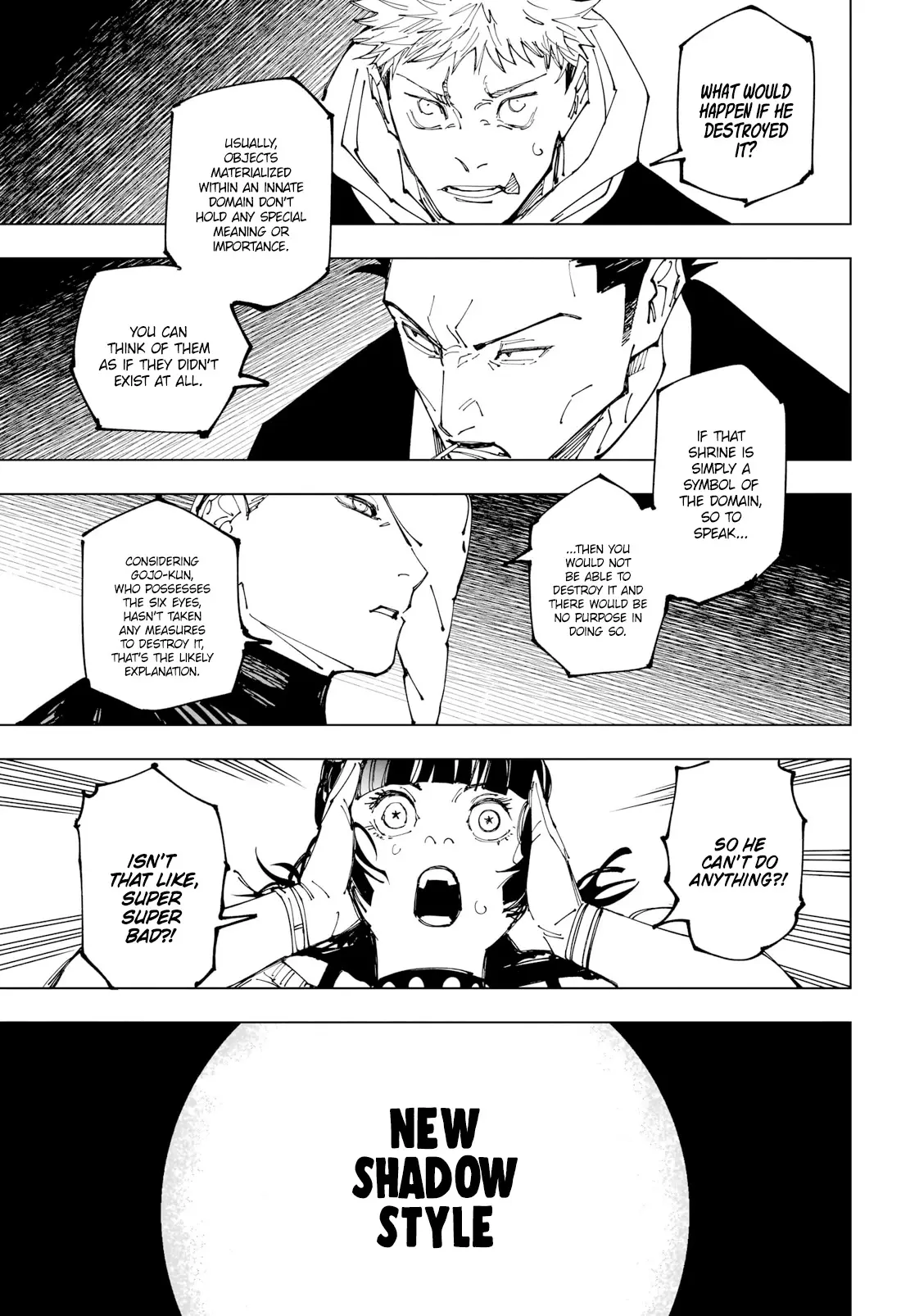 Jujutsu Kaisen (JJK) Manga Online, chapter 226, page 8