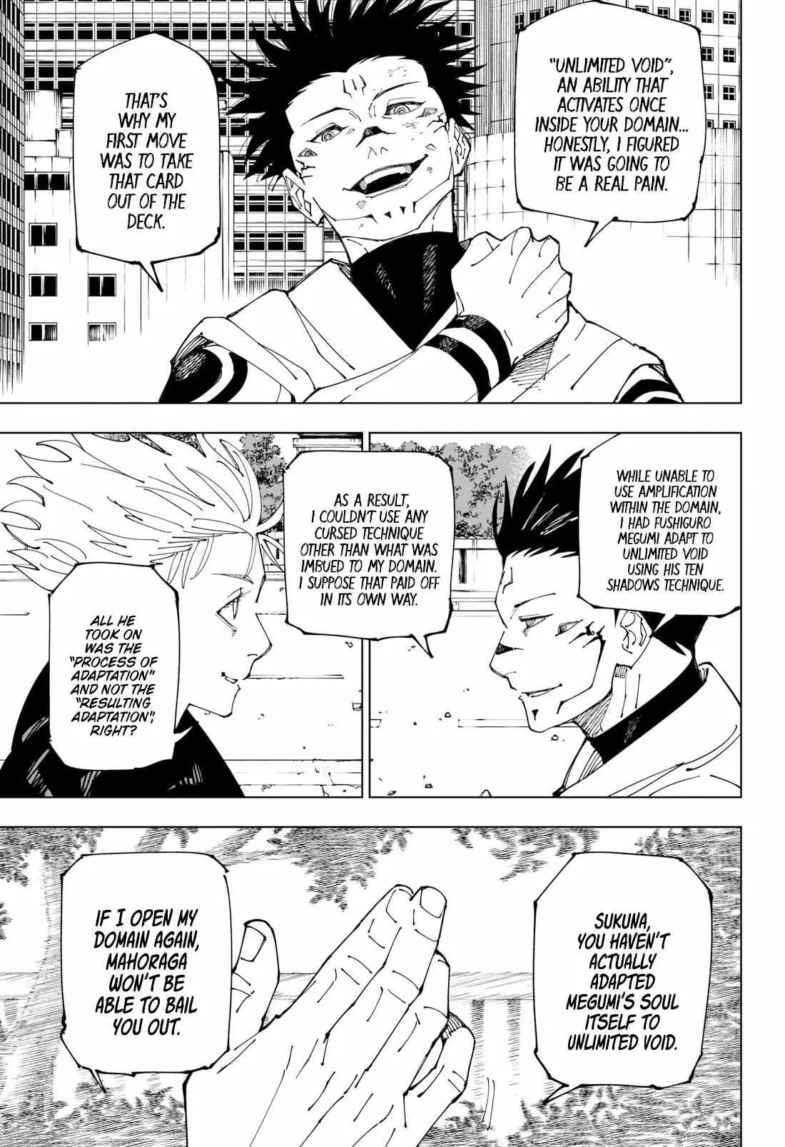 Jujutsu Kaisen (JJK) Manga Online, chapter 230, page 7