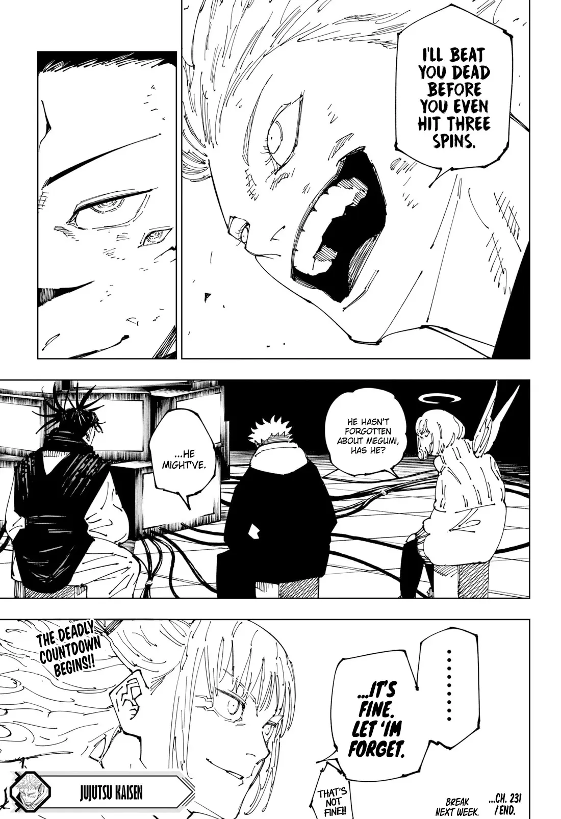 Jujutsu Kaisen (JJK) Manga Online, chapter 231, page 18