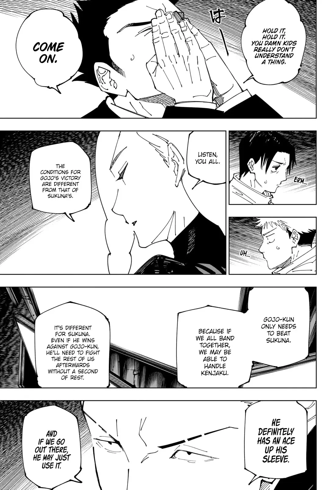 Jujutsu Kaisen (JJK) Manga Online, chapter 234, page 3