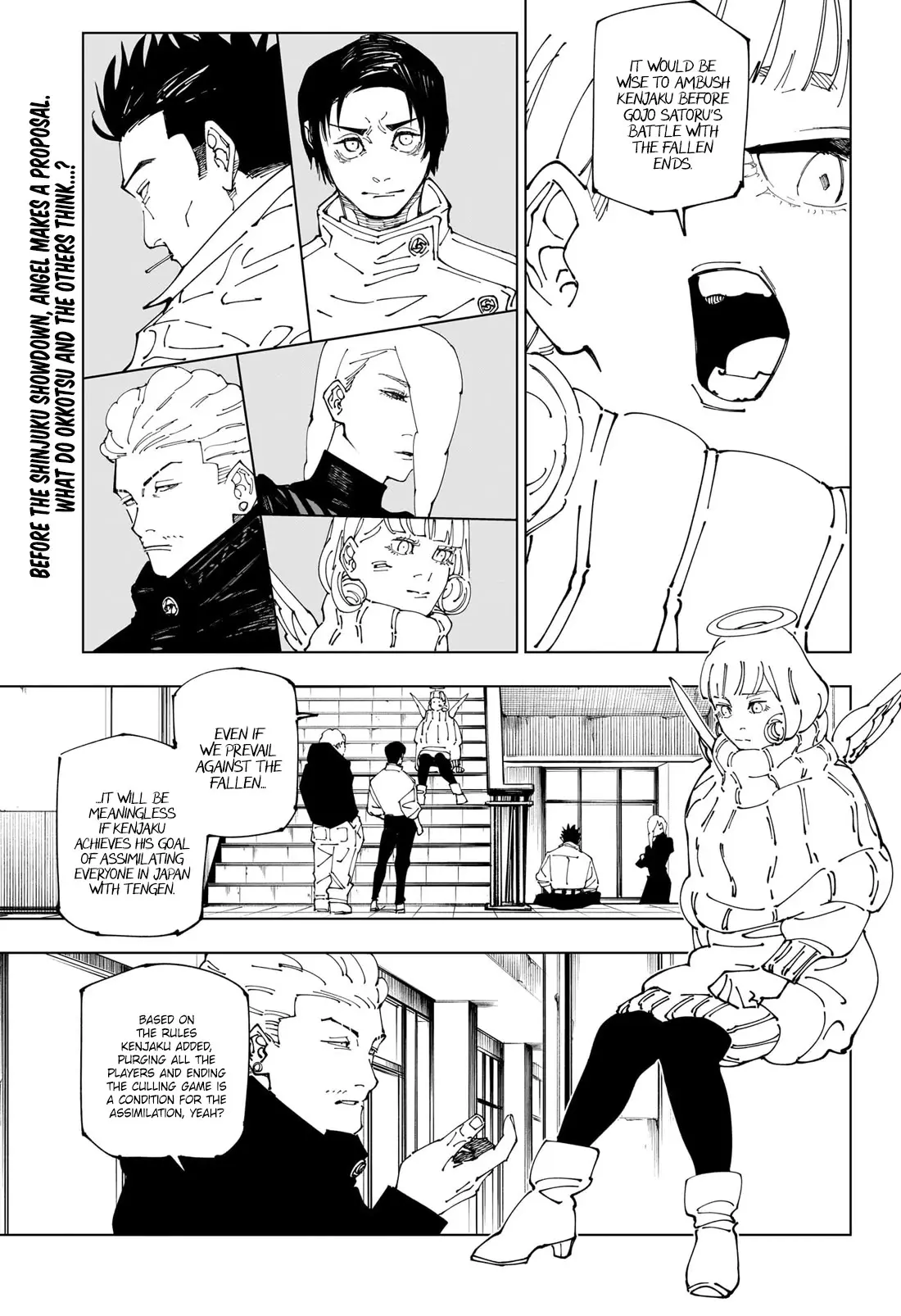 Jujutsu Kaisen (JJK) Manga Online, chapter 240, page 3