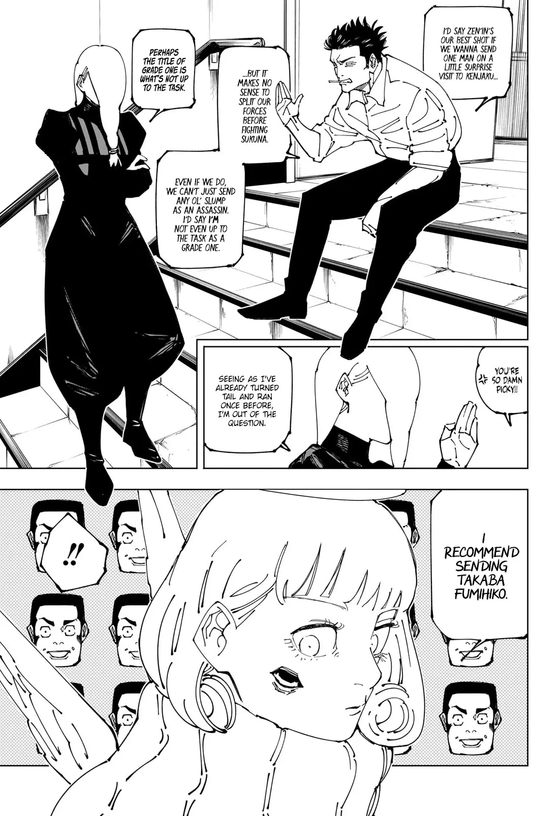 Jujutsu Kaisen (JJK) Manga Online, chapter 240, page 5