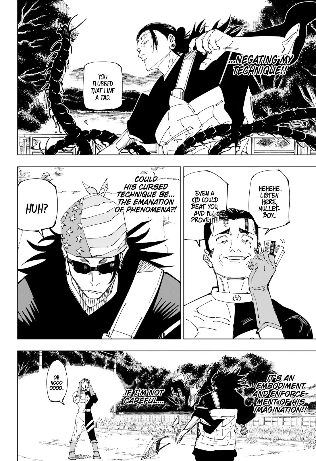 Jujutsu Kaisen (JJK) Manga Online, chapter 240, page 8