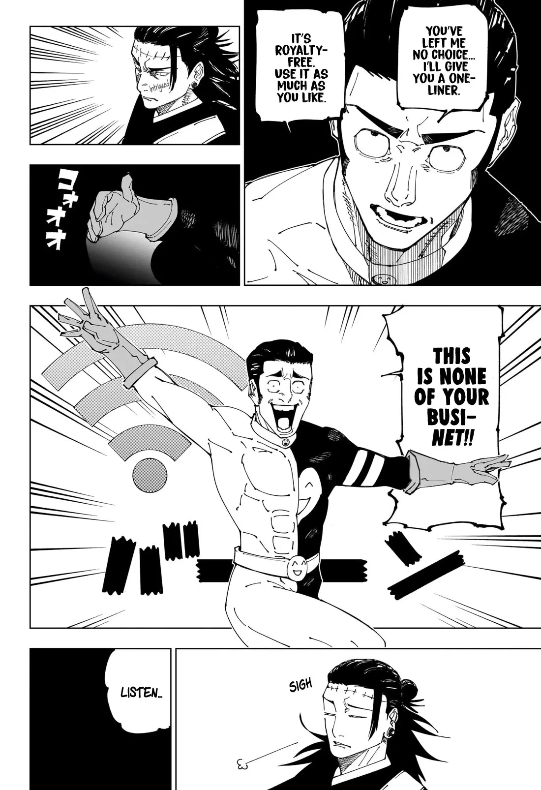 Jujutsu Kaisen (JJK) Manga Online, chapter 240, page 12