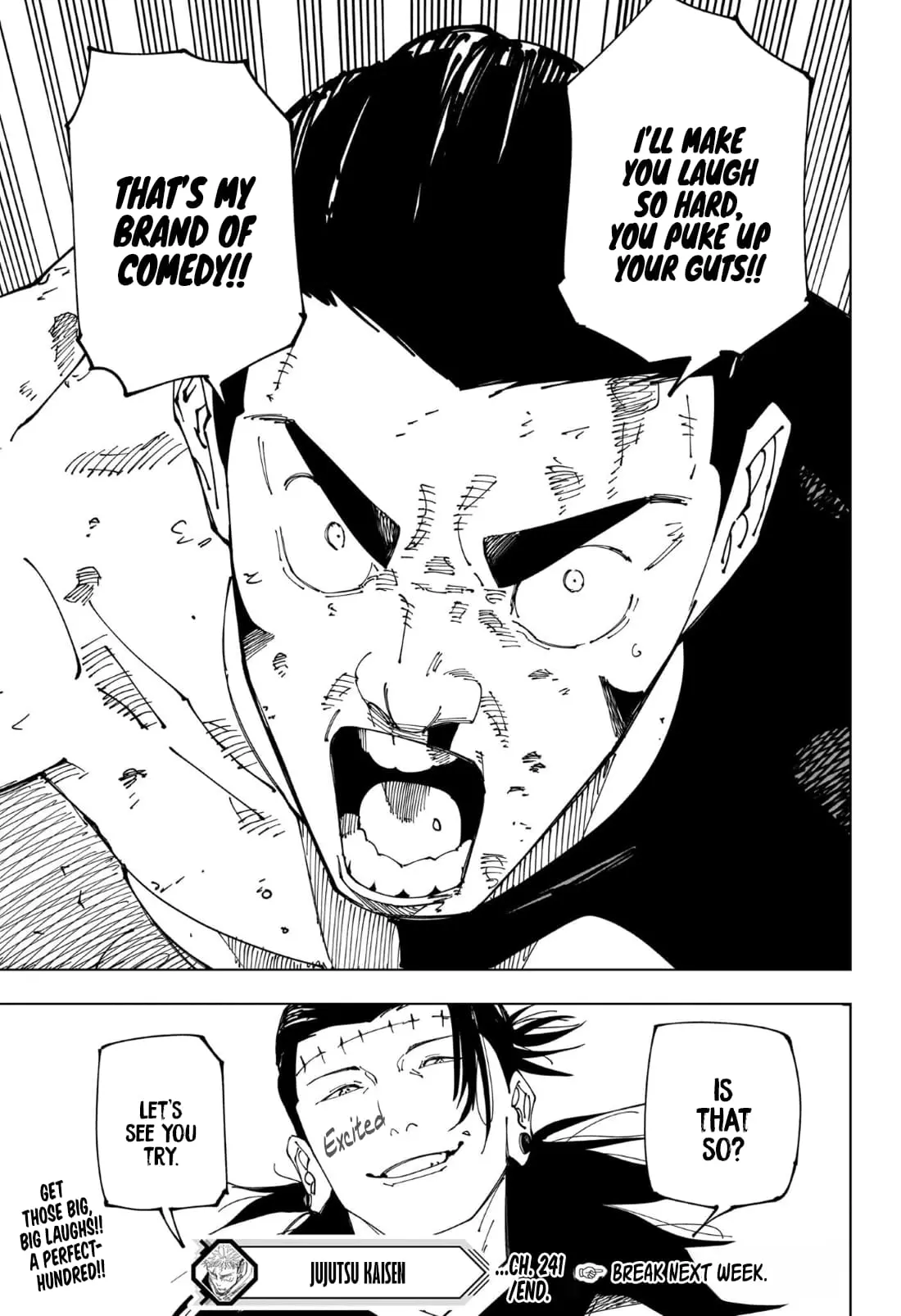 Jujutsu Kaisen (JJK) Manga Online, chapter 241, page 19