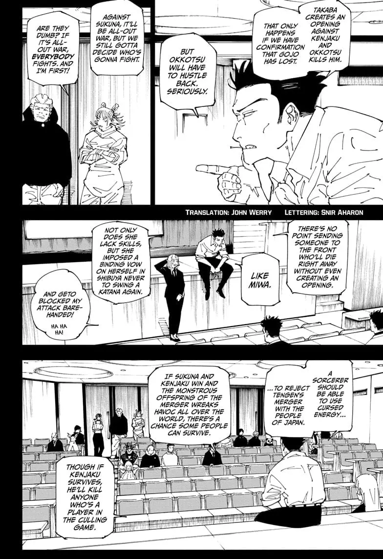 Jujutsu Kaisen (JJK) Manga Online, chapter 244, page 2