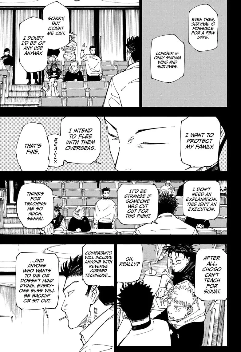 Jujutsu Kaisen (JJK) Manga Online, chapter 244, page 3