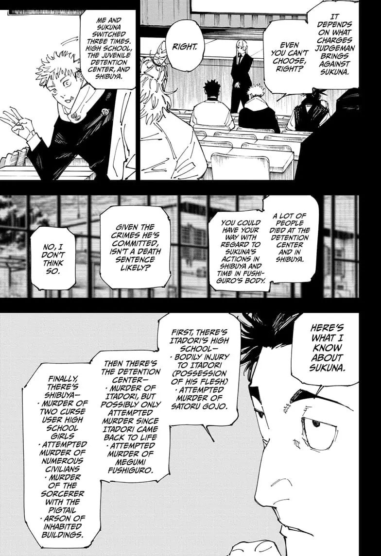 Jujutsu Kaisen (JJK) Manga Online, chapter 244, page 5