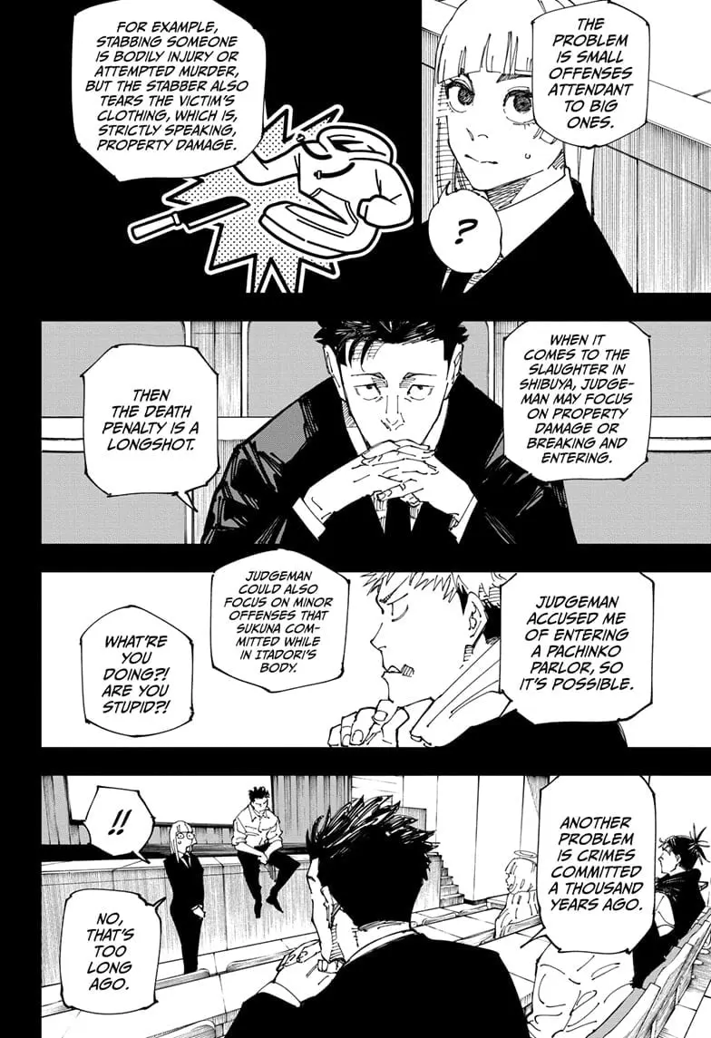 Jujutsu Kaisen (JJK) Manga Online, chapter 244, page 8
