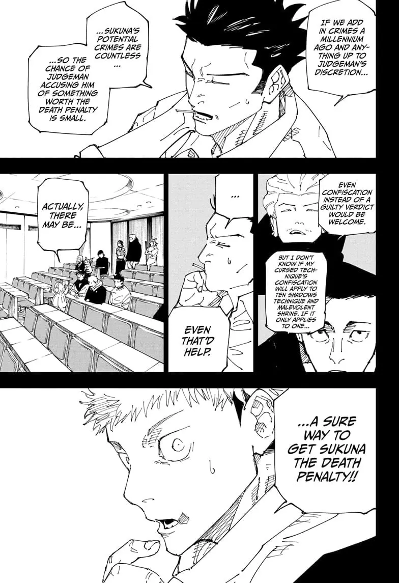 Jujutsu Kaisen (JJK) Manga Online, chapter 244, page 12