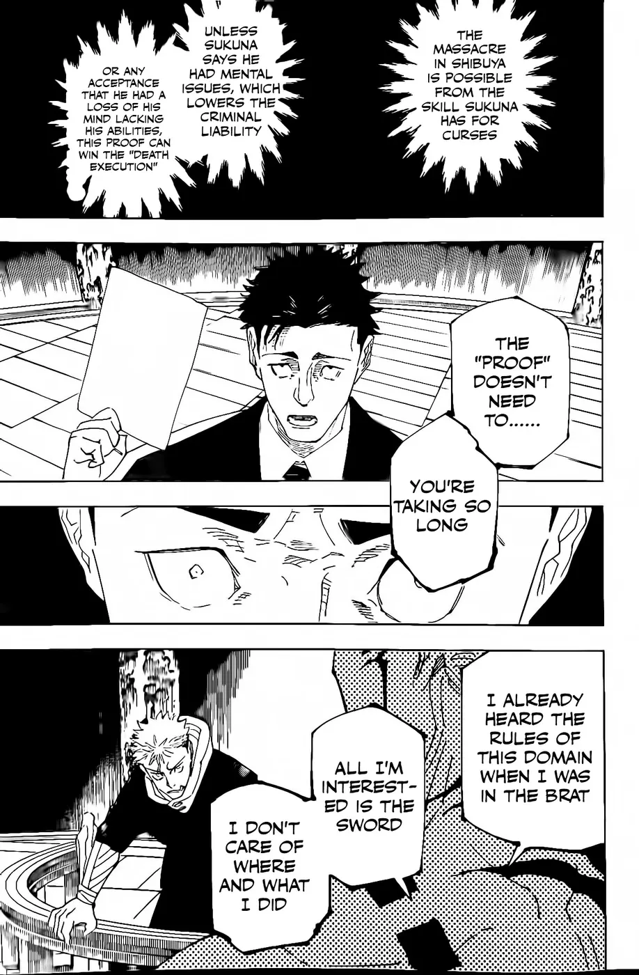 Jujutsu Kaisen (JJK) Manga Online, chapter 245, page 13
