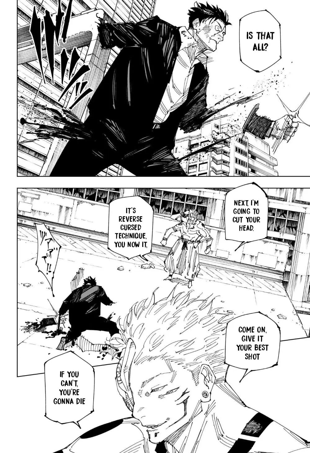 Jujutsu Kaisen (JJK) Manga Online, chapter 247, page 12