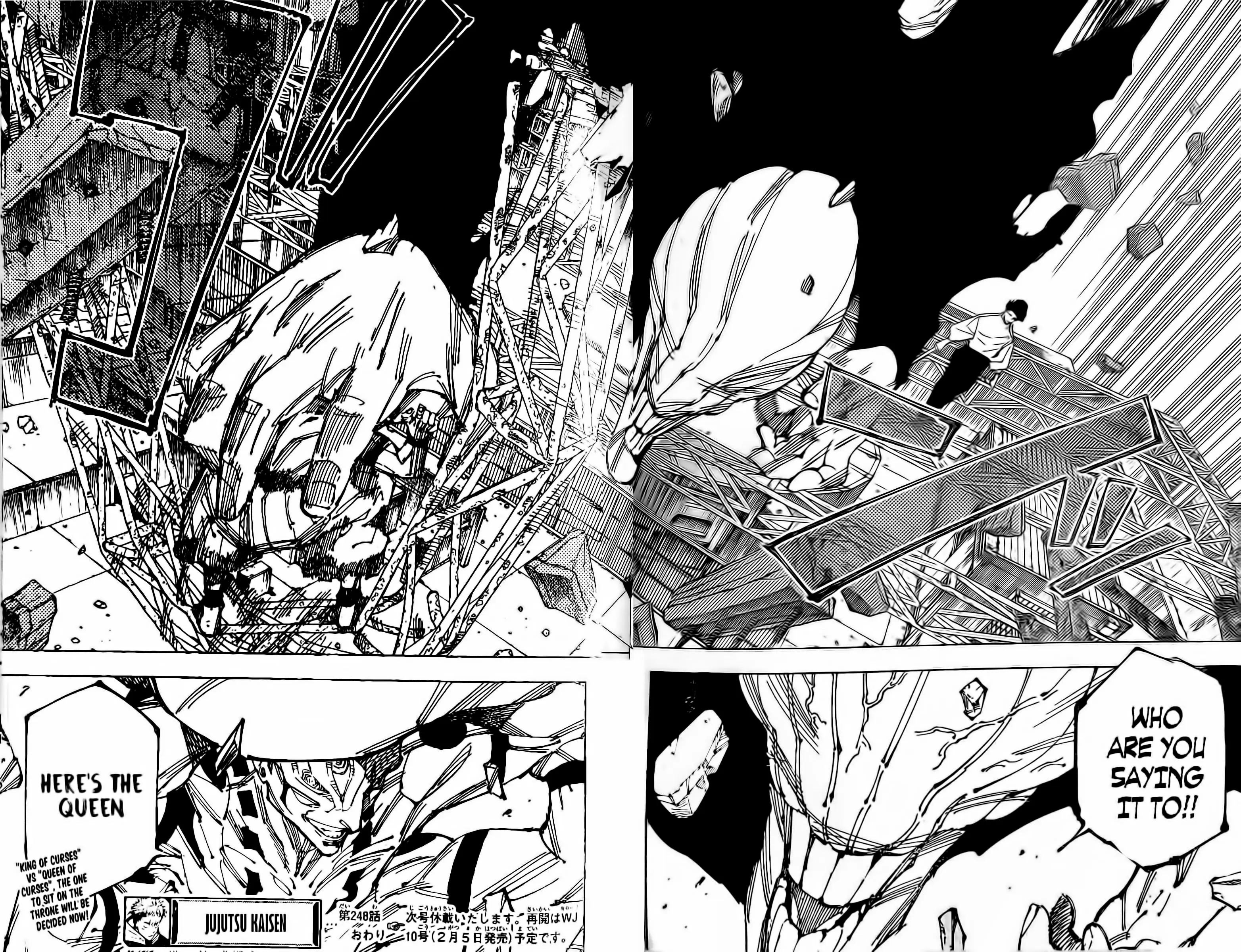 Jujutsu Kaisen (JJK) Manga Online, chapter 248, page 18