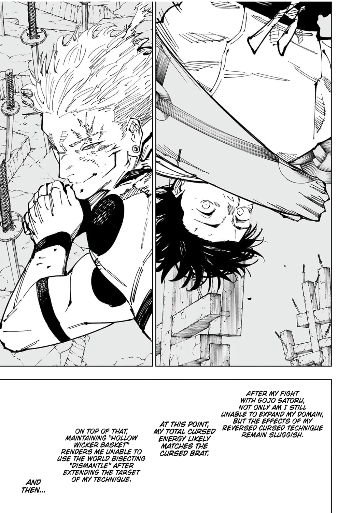 Jujutsu Kaisen (JJK) Manga Online, chapter 250, page 5