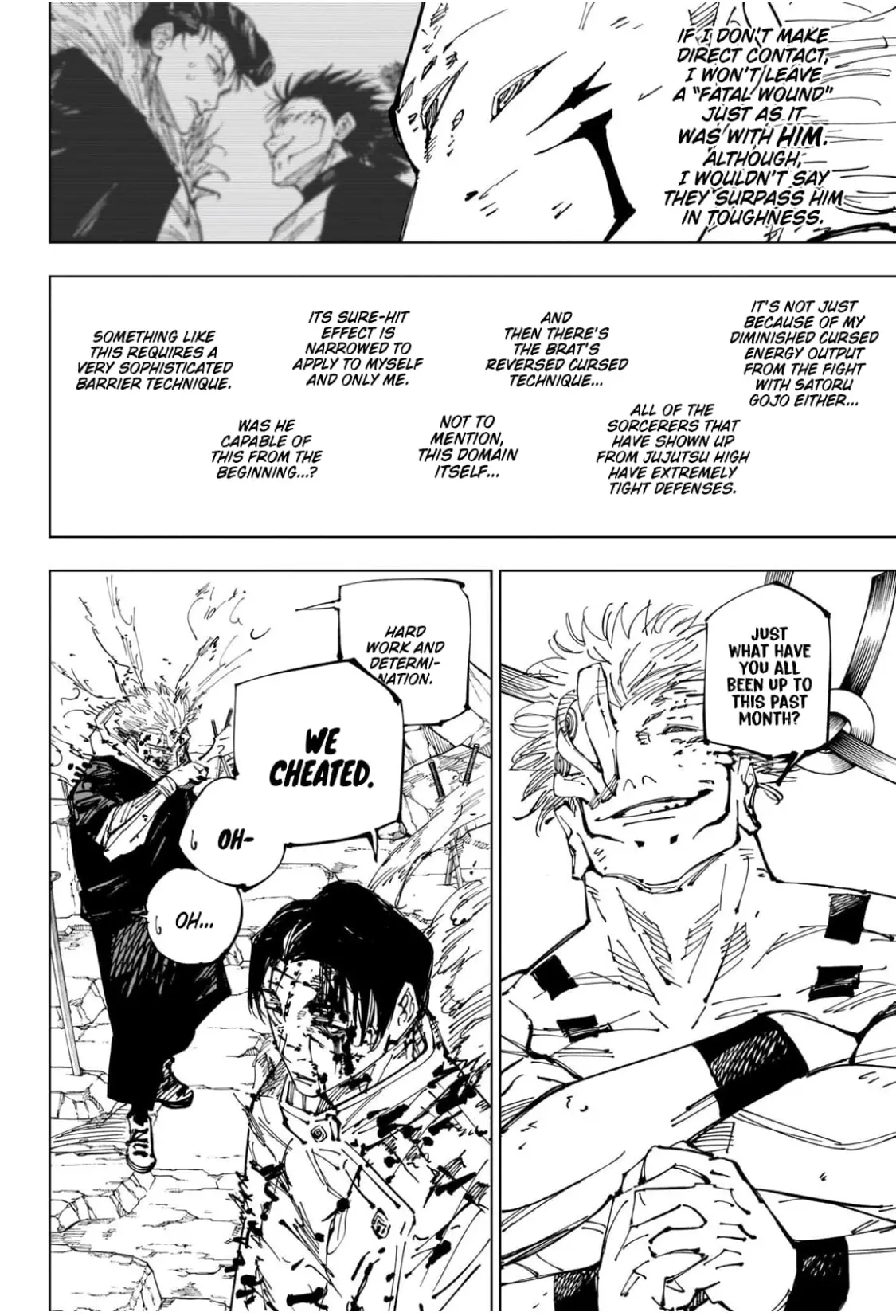 Jujutsu Kaisen (JJK) Manga Online, chapter 250, page 14