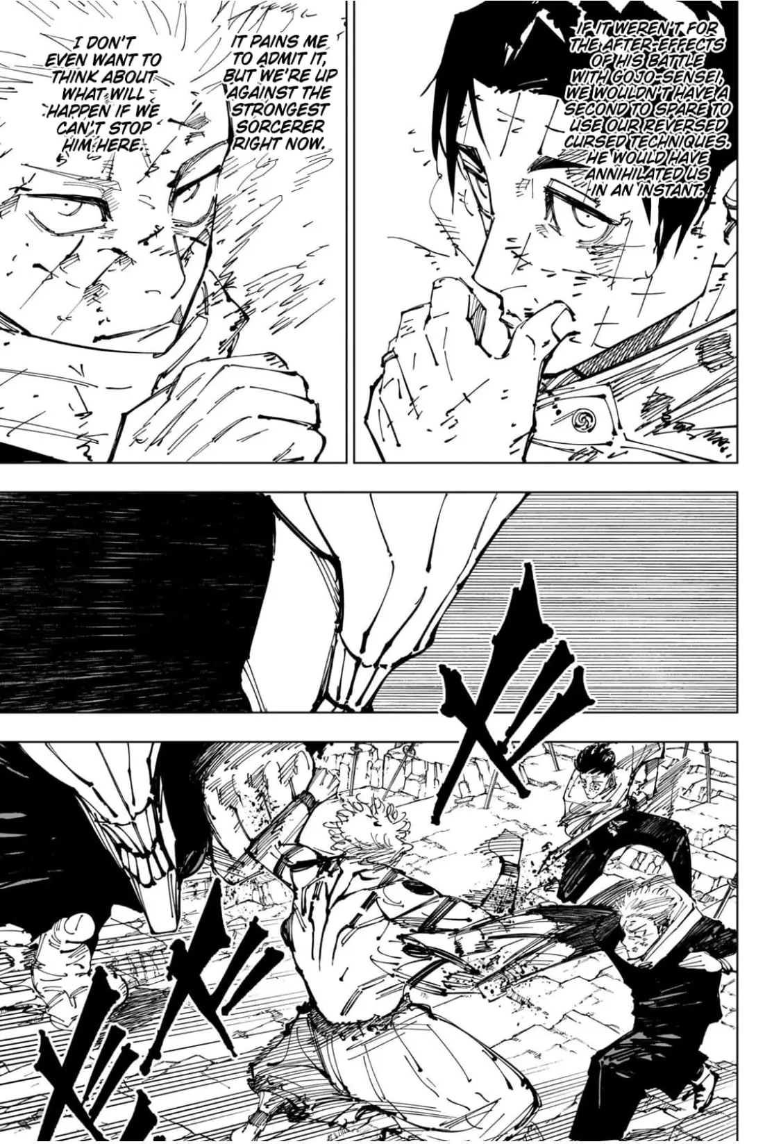 Jujutsu Kaisen (JJK) Manga Online, chapter 250, page 15