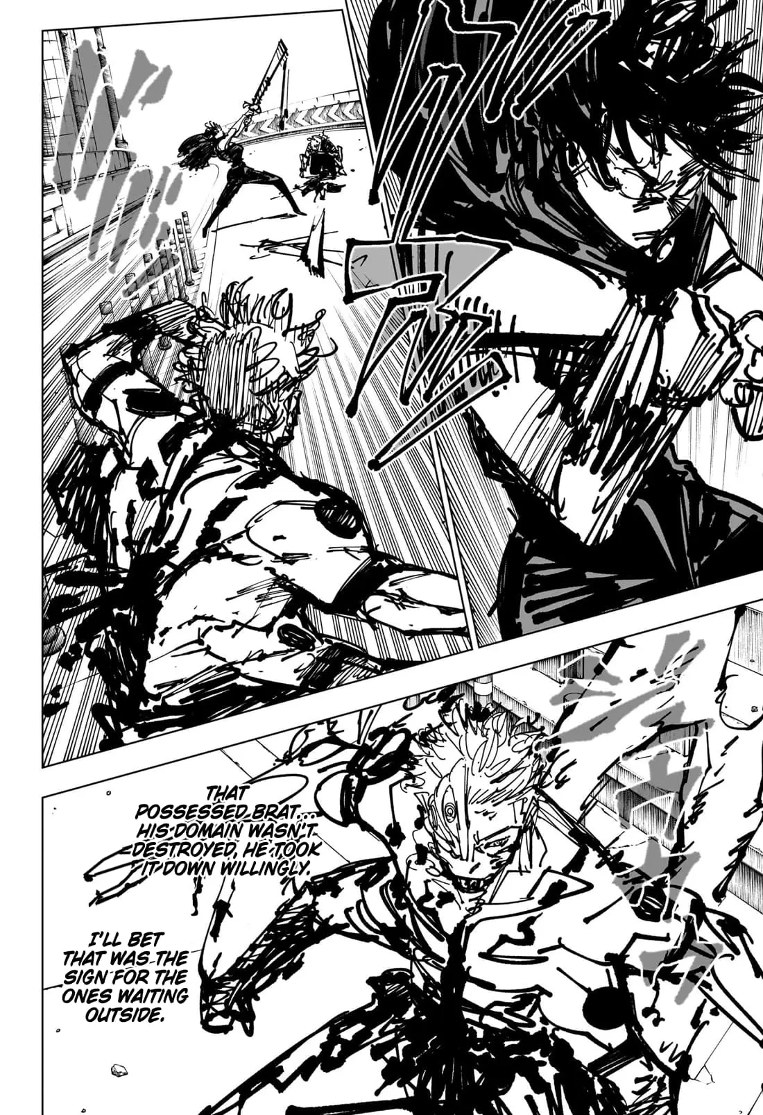 Jujutsu Kaisen (JJK) Manga Online, chapter 252, page 5