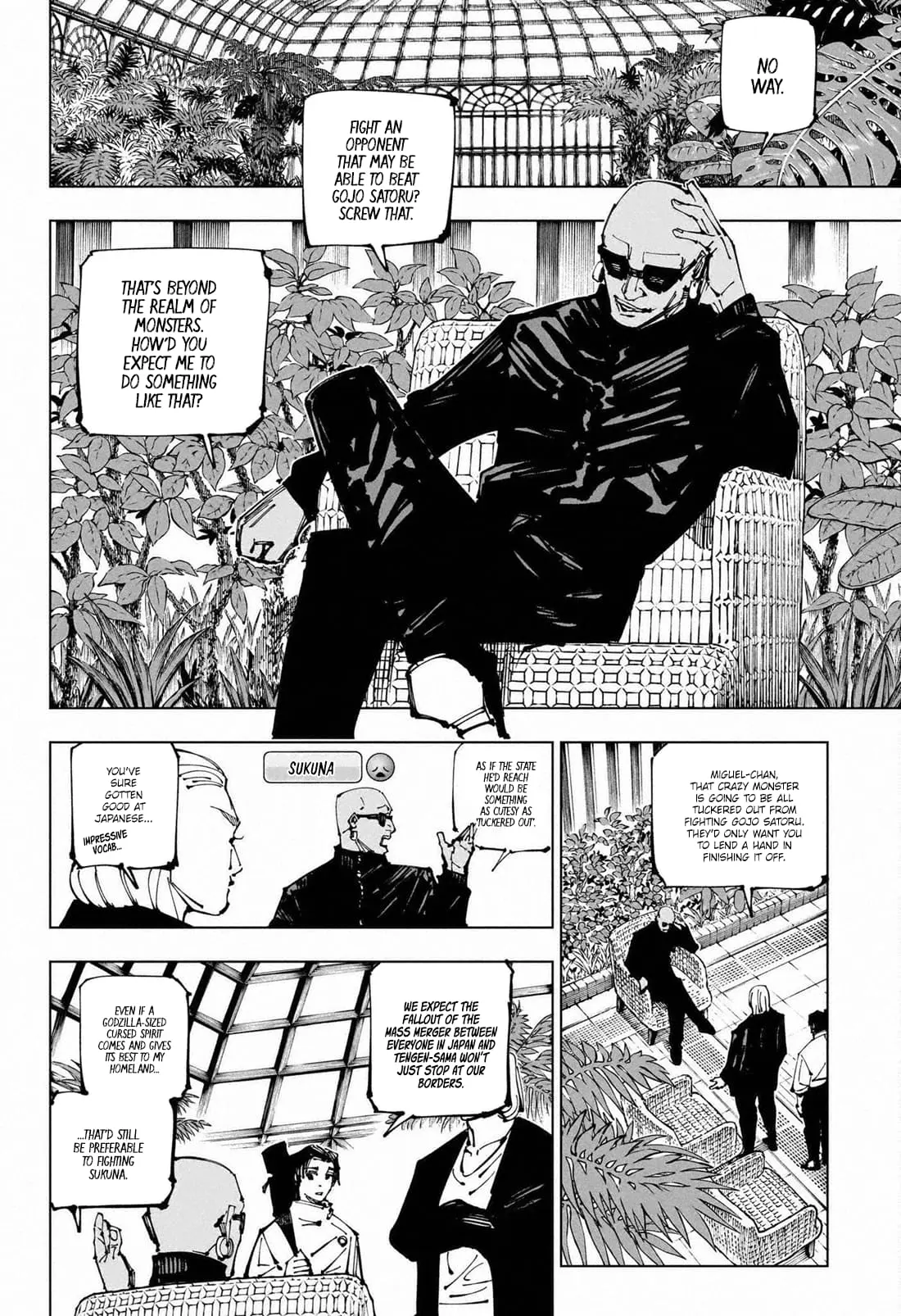 Jujutsu Kaisen (JJK) Manga Online, chapter 255, page 2
