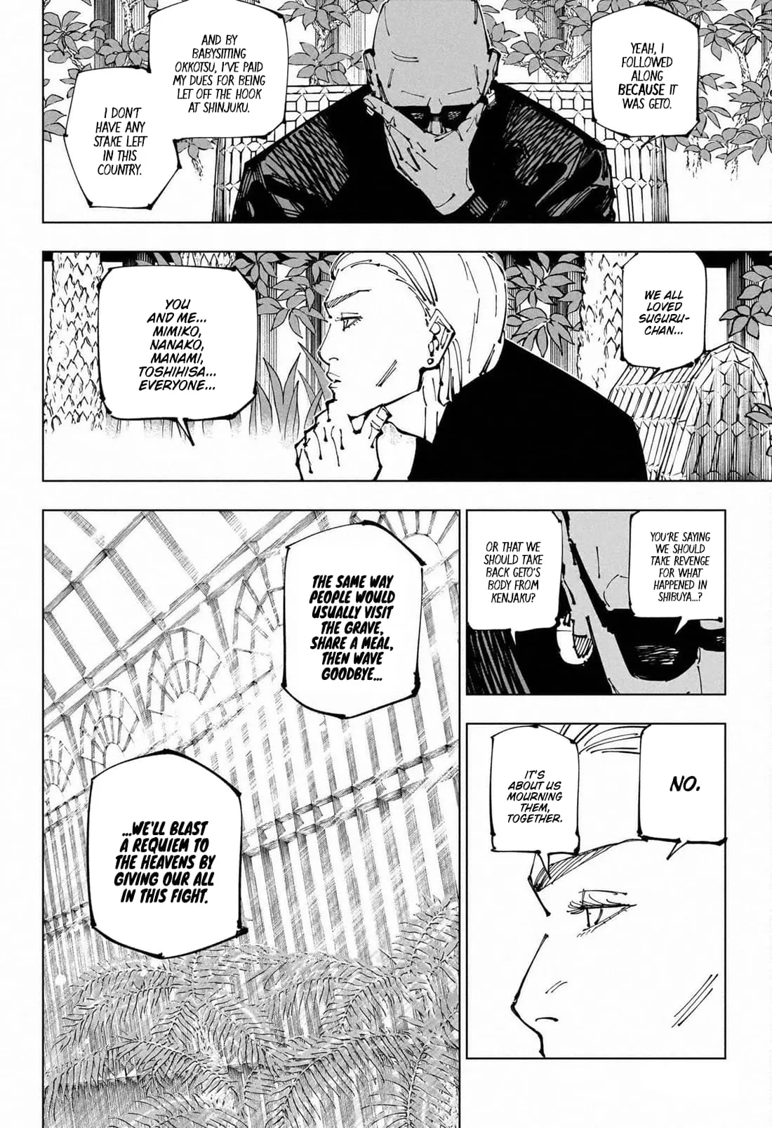 Jujutsu Kaisen (JJK) Manga Online, chapter 255, page 4