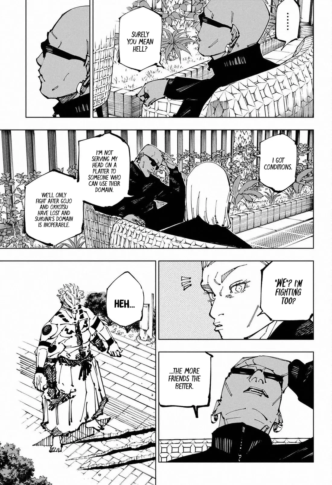 Jujutsu Kaisen (JJK) Manga Online, chapter 255, page 5