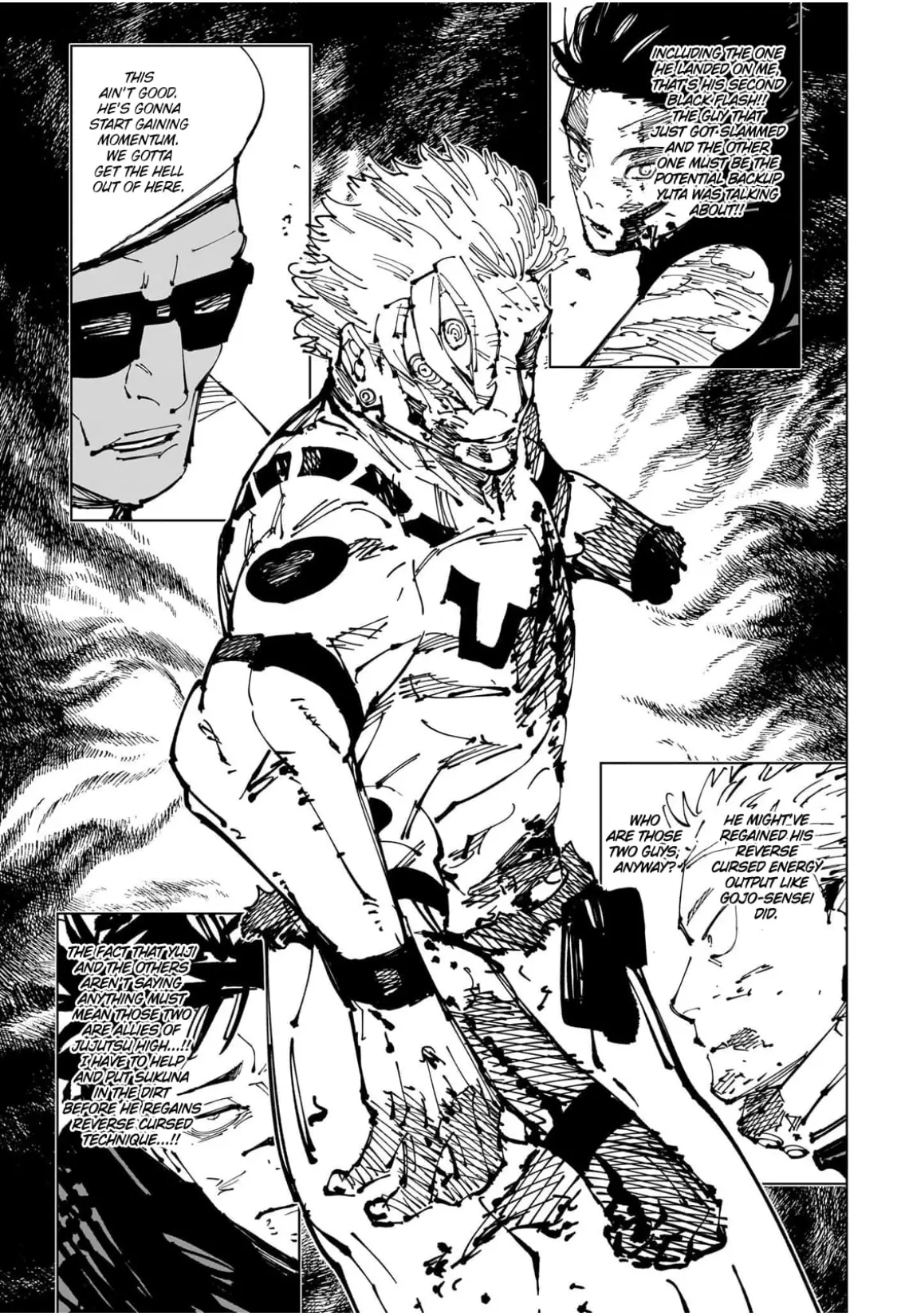 Jujutsu Kaisen (JJK) Manga Online, chapter 256, page 3