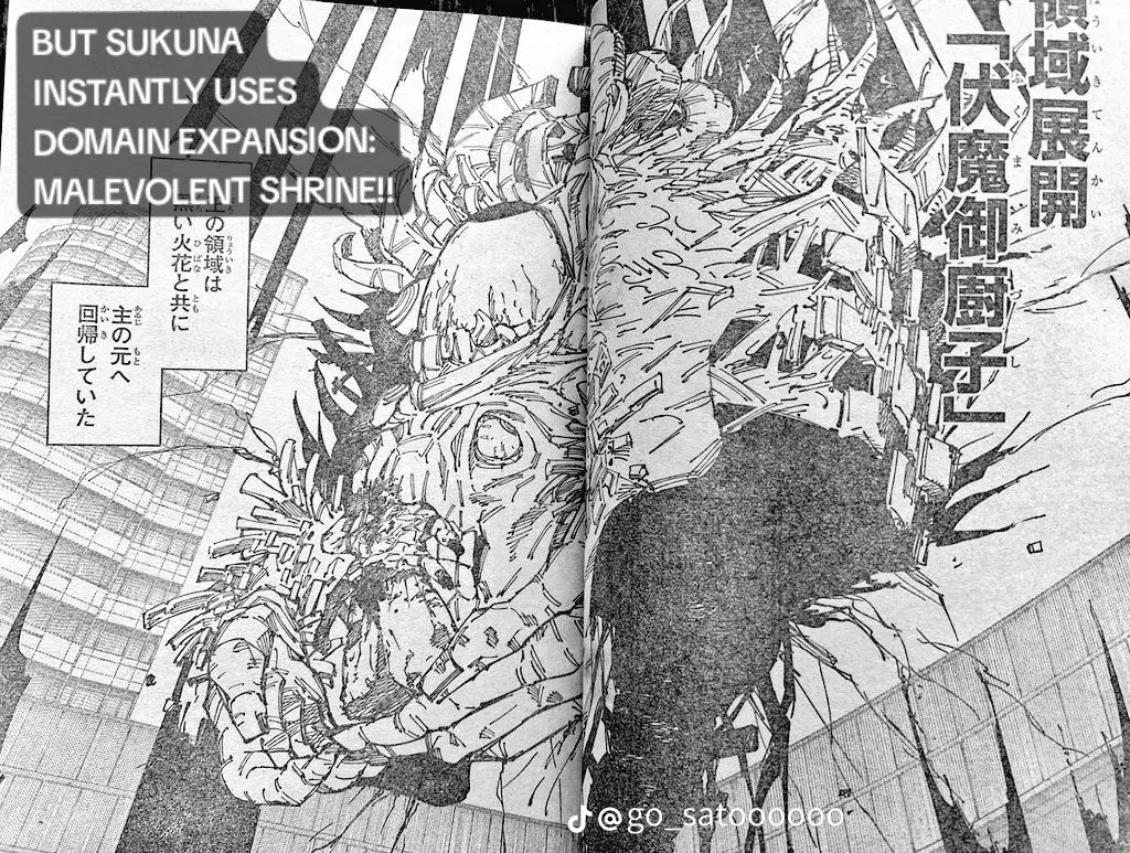 Jujutsu Kaisen (JJK) Manga Online, chapter 258 RAW, page 2