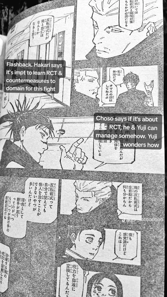 Jujutsu Kaisen (JJK) Manga Online, chapter 258 RAW, page 5