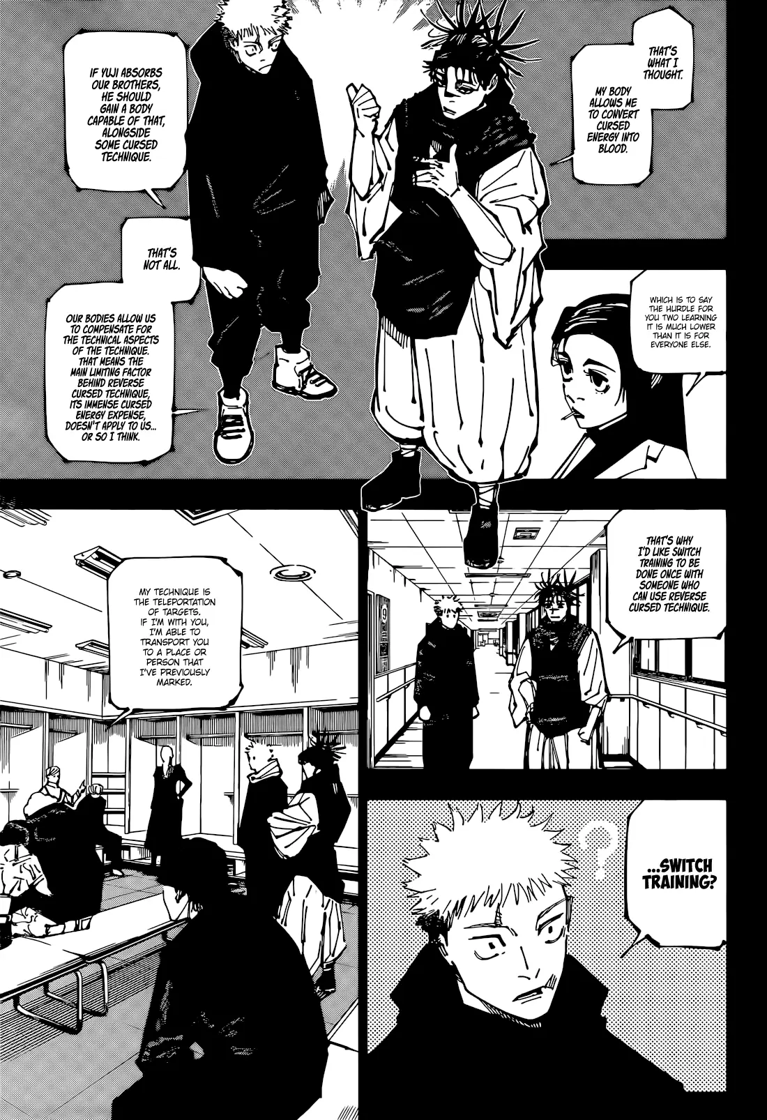 Jujutsu Kaisen (JJK) Manga Online, chapter 258, page 5