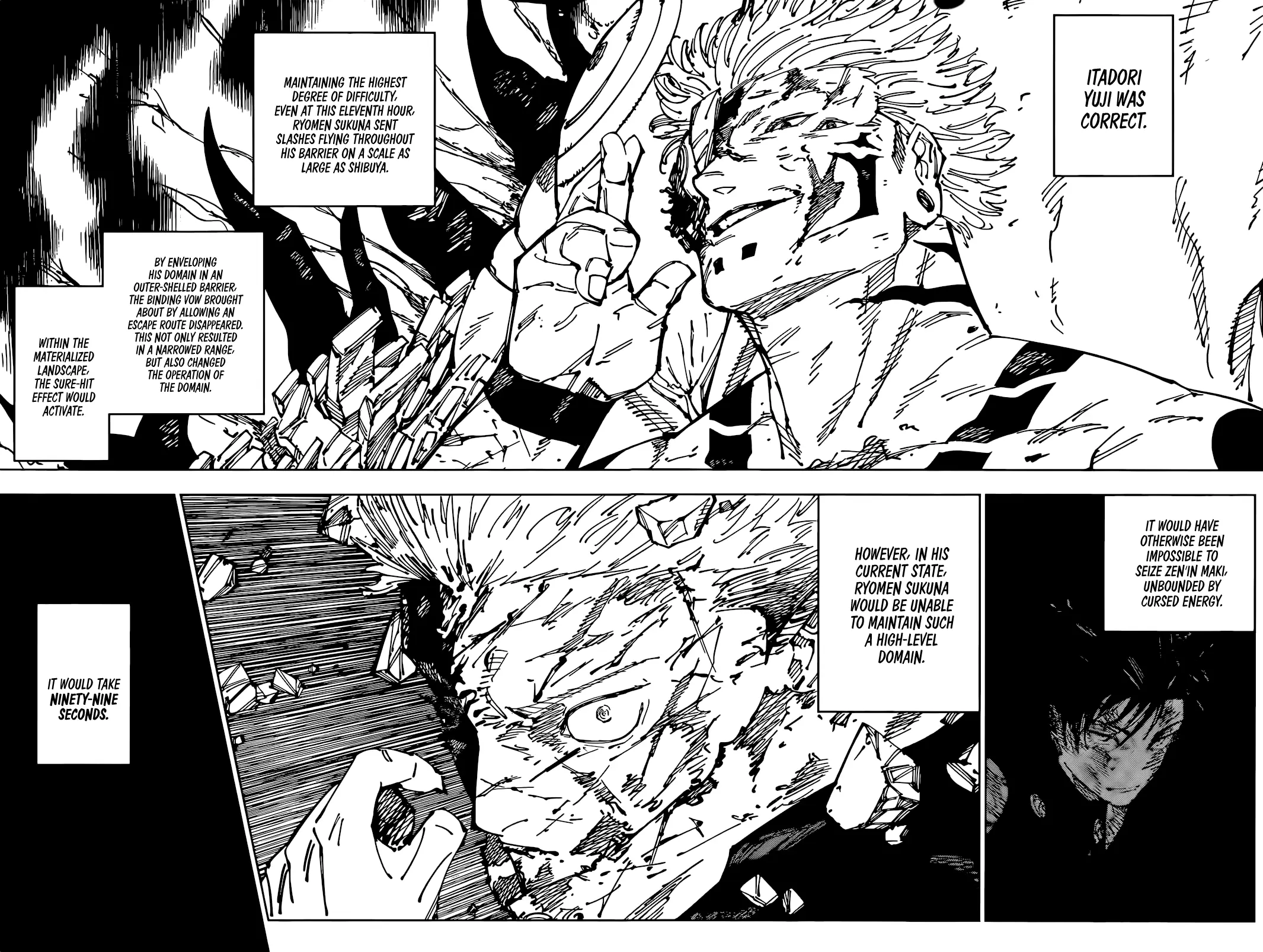 Jujutsu Kaisen (JJK) Manga Online, chapter 258, page 10