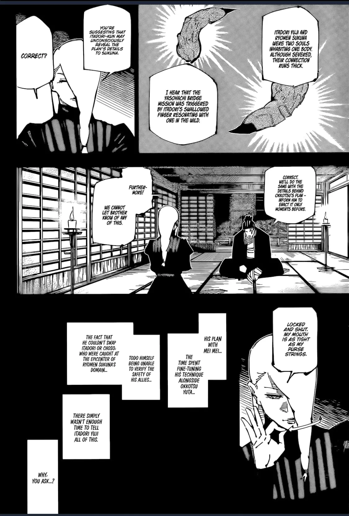 Jujutsu Kaisen (JJK) Manga Online, chapter 259, page 12