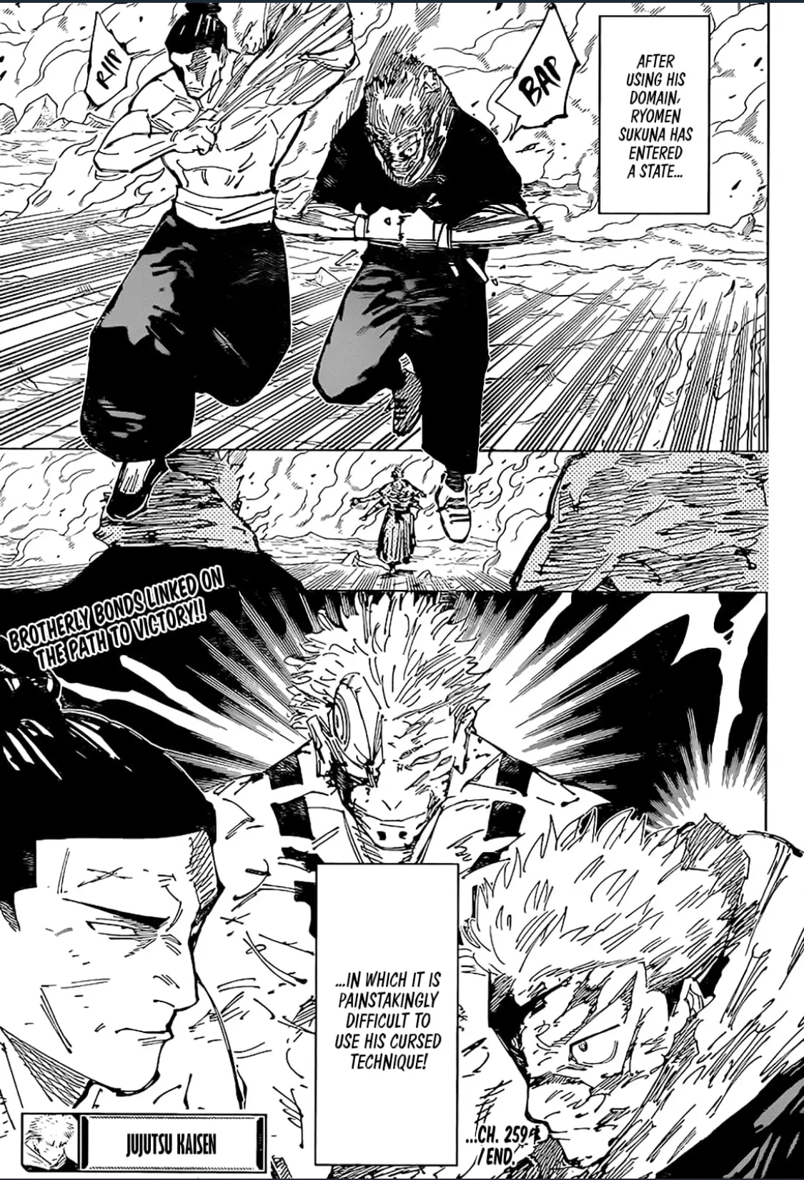 Jujutsu Kaisen (JJK) Manga Online, chapter 259, page 15