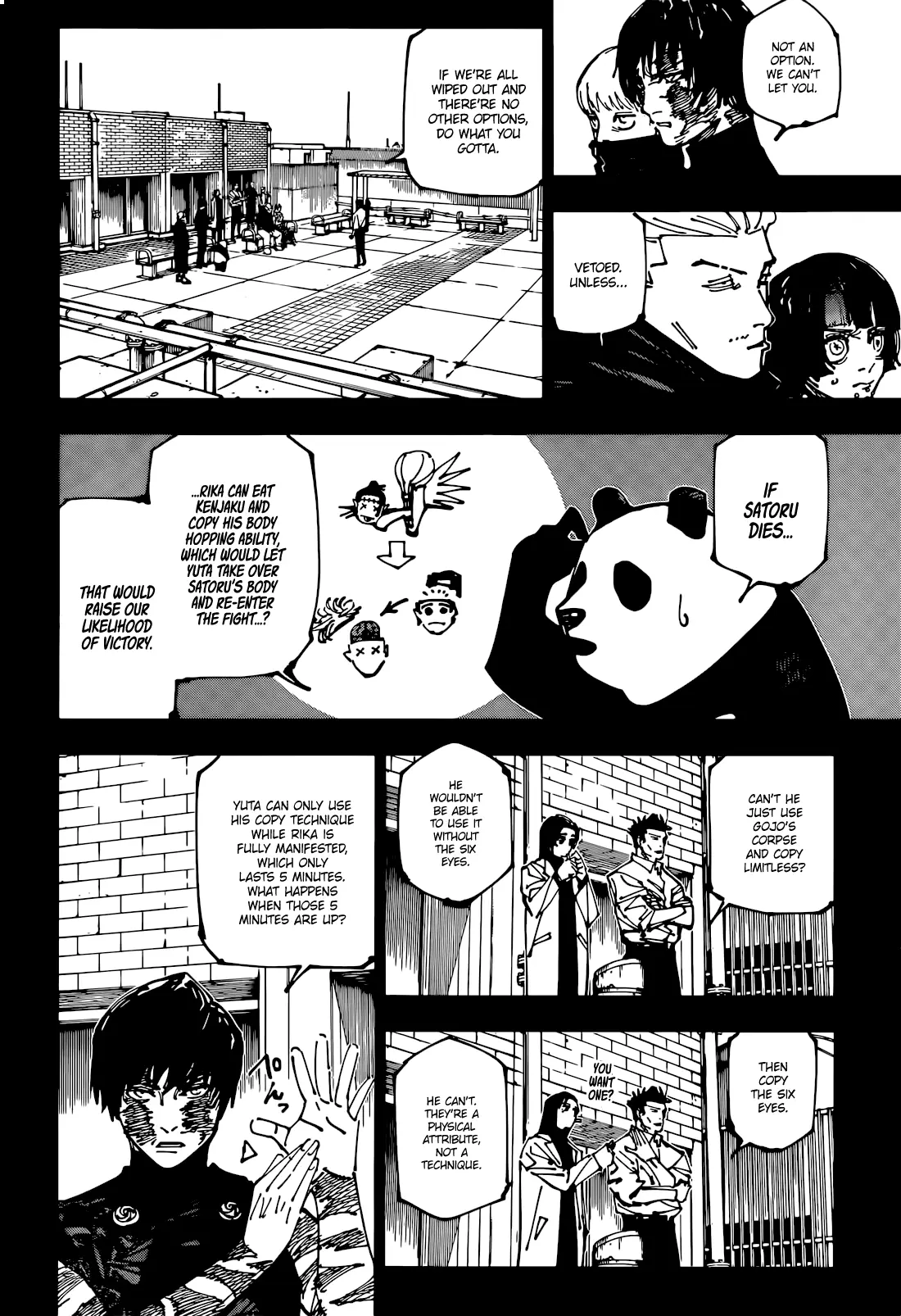 Jujutsu Kaisen (JJK) Manga Online, chapter 261, page 4