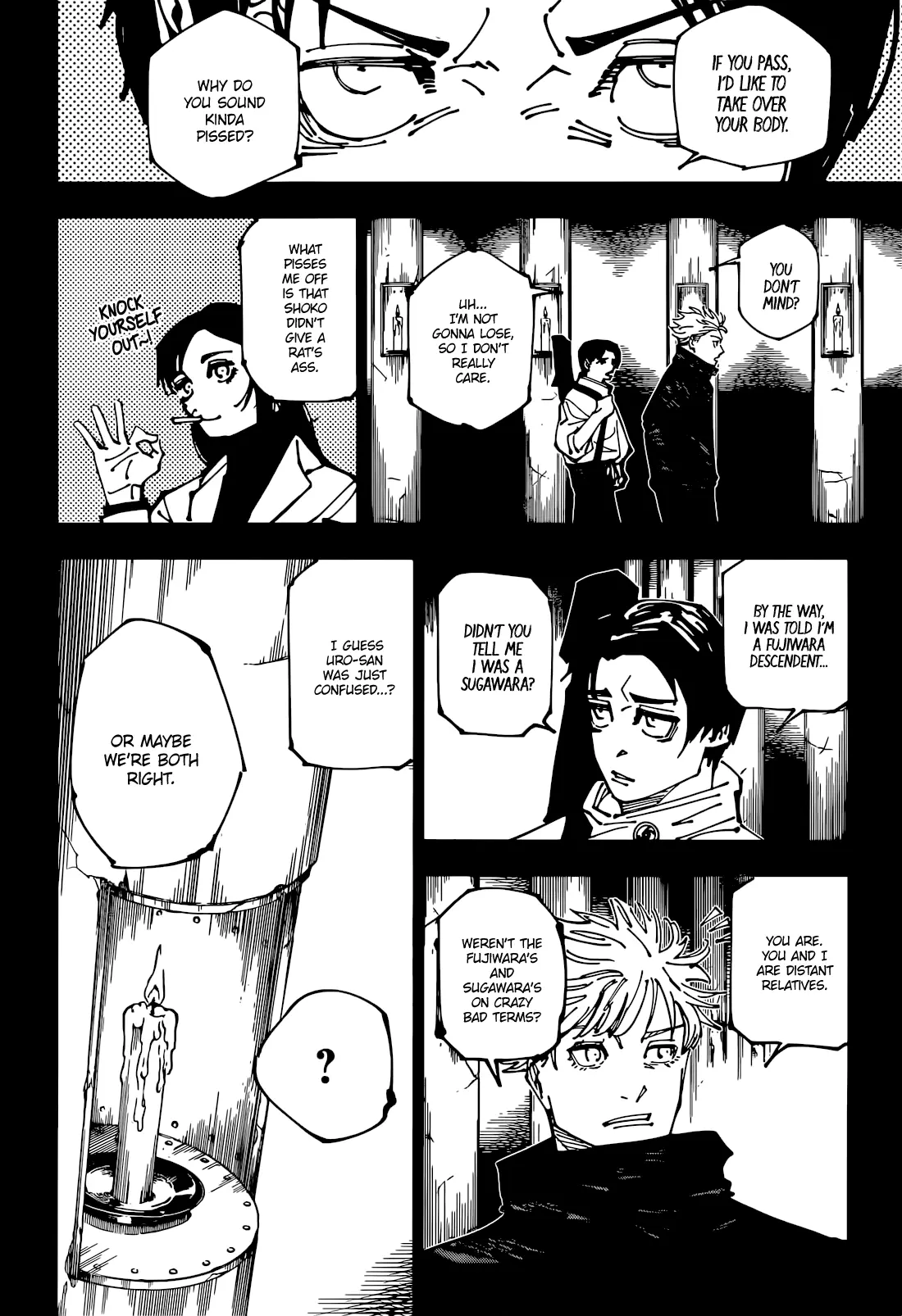 Jujutsu Kaisen (JJK) Manga Online, chapter 261, page 8