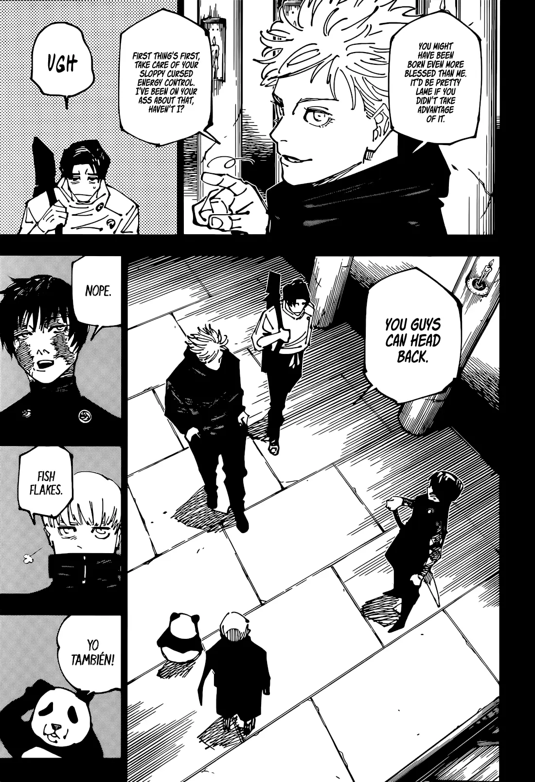 Jujutsu Kaisen (JJK) Manga Online, chapter 261, page 9