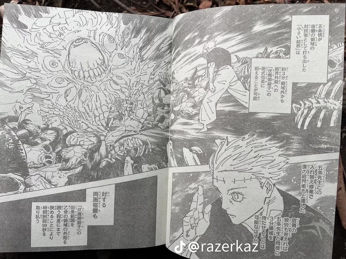 Jujutsu Kaisen (JJK) Manga Online, chapter 262 RAW, page 2