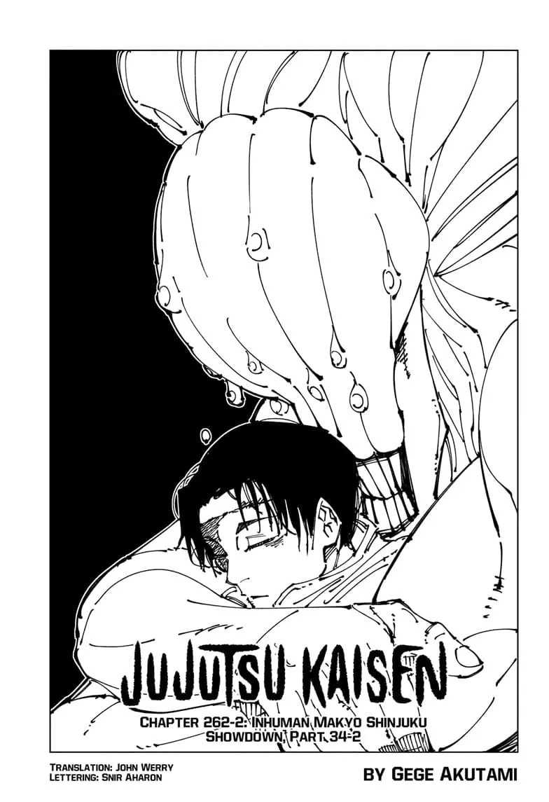 Jujutsu Kaisen (JJK) Manga Online, chapter 262.2, page 1