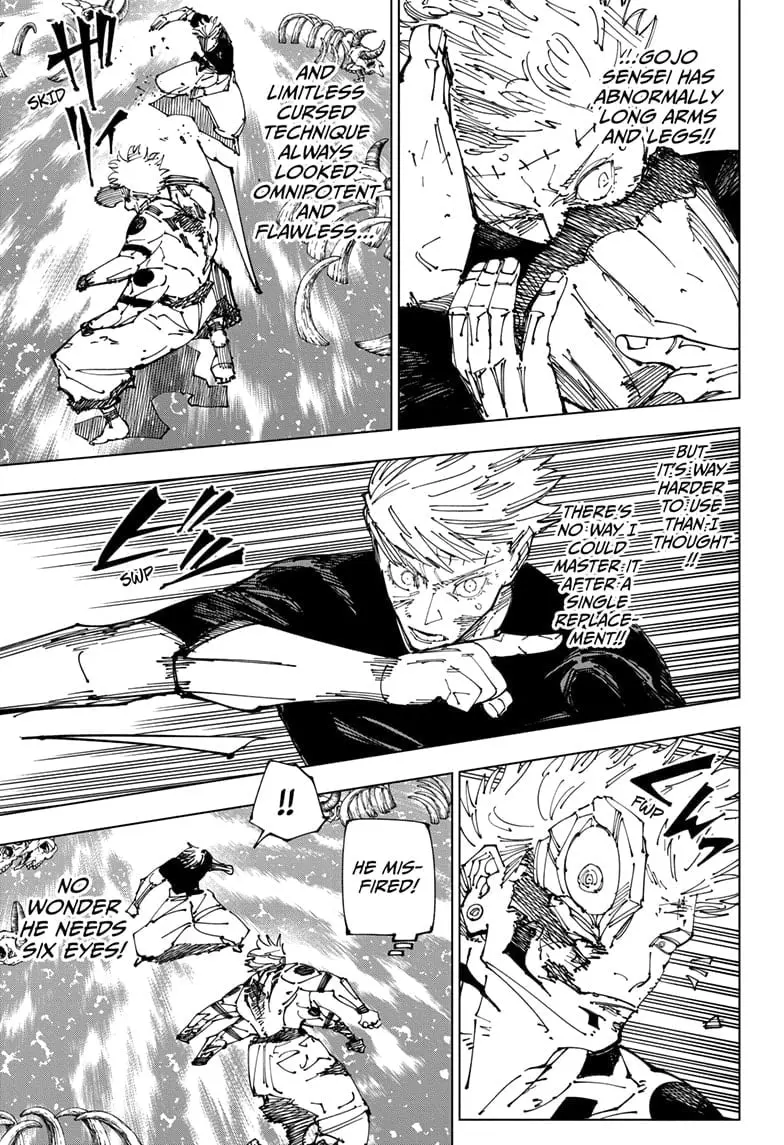 Jujutsu Kaisen (JJK) Manga Online, chapter 262.2, page 5
