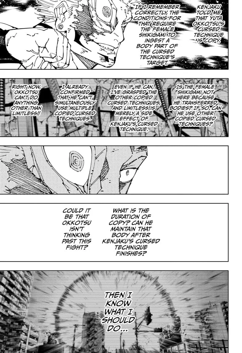 Jujutsu Kaisen (JJK) Manga Online, chapter 262.2, page 7