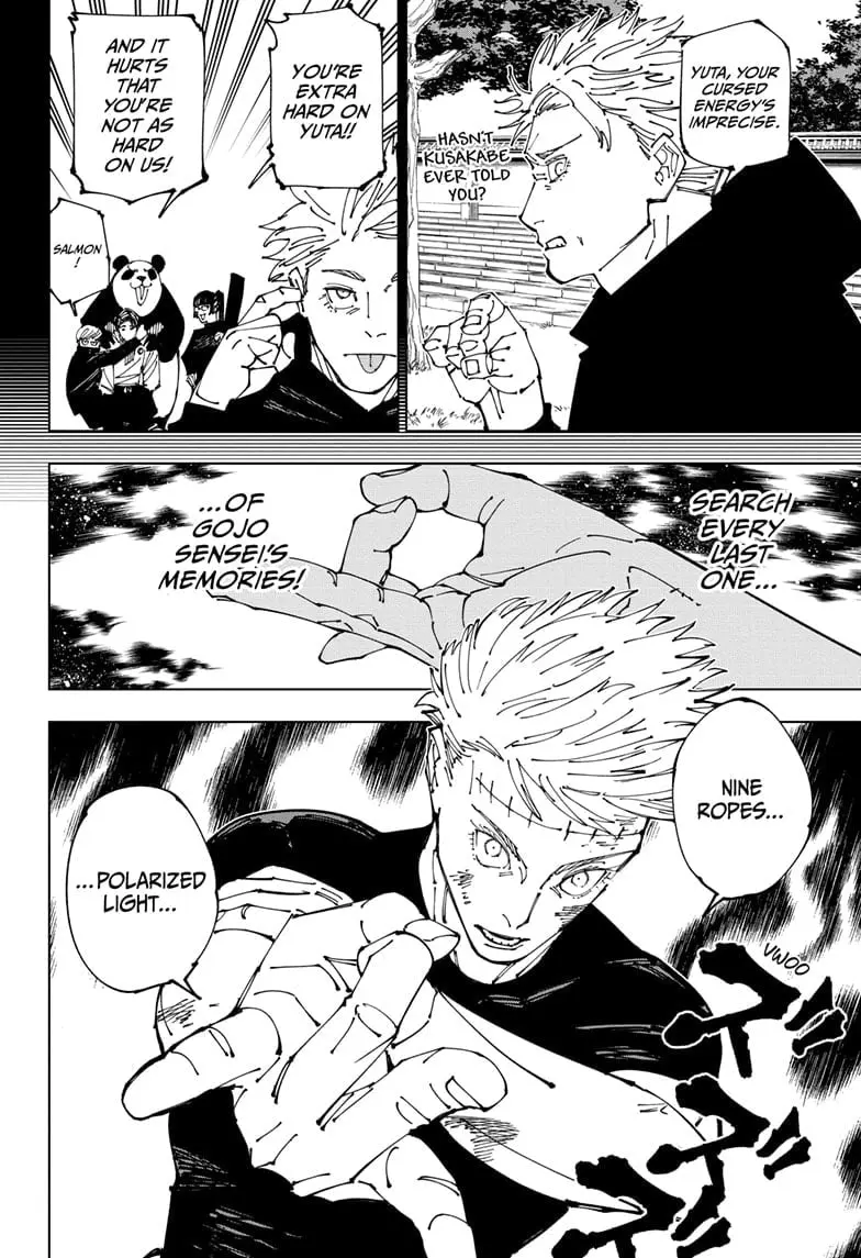 Jujutsu Kaisen (JJK) Manga Online, chapter 262.2, page 8
