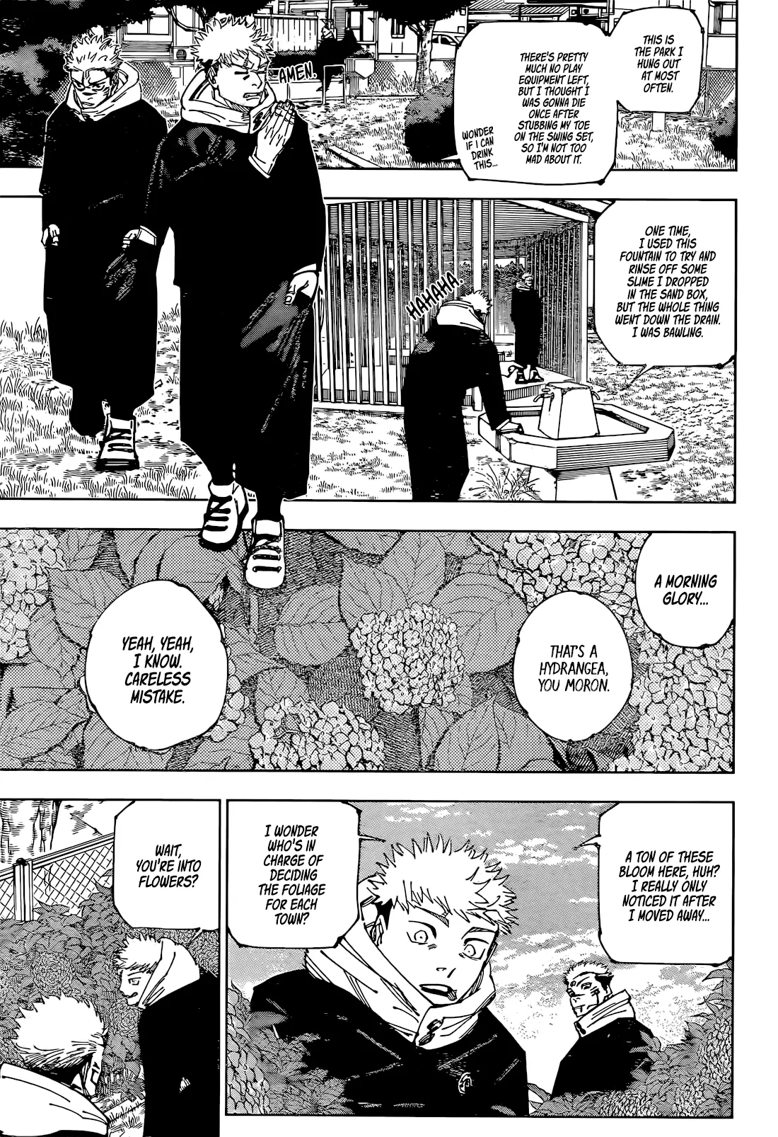 Jujutsu Kaisen (JJK) Manga Online, chapter 265, page 3