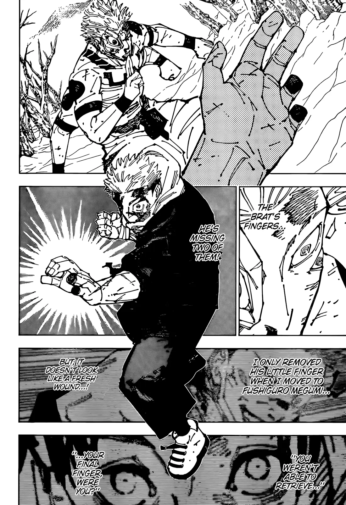Jujutsu Kaisen (JJK) Manga Online, chapter 267, page 8