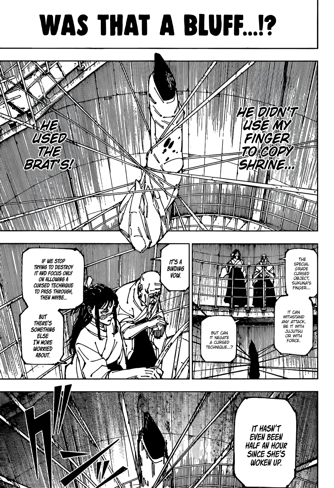 Jujutsu Kaisen (JJK) Manga Online, chapter 267, page 9
