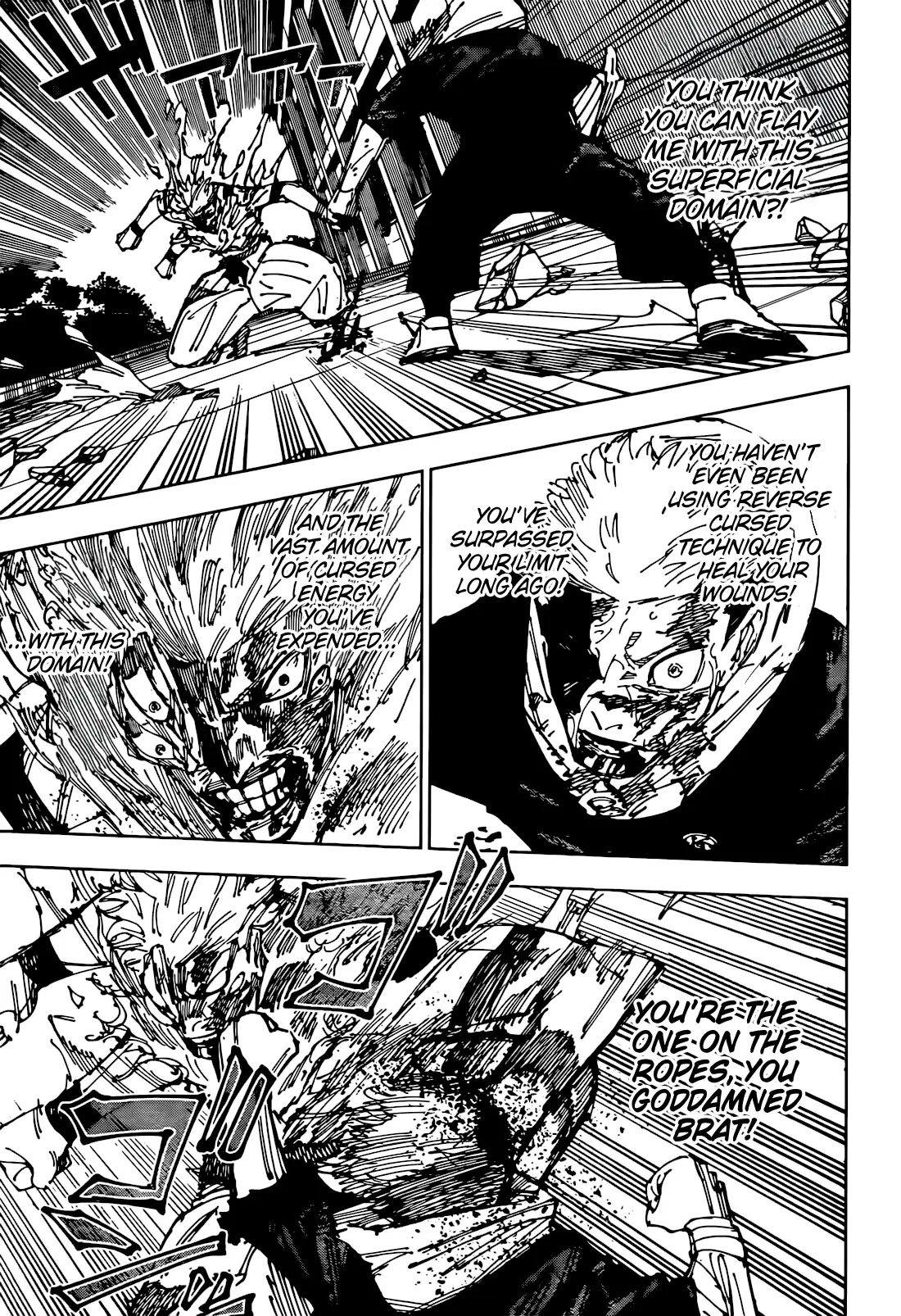 Jujutsu Kaisen (JJK) Manga Online, chapter 267, page 16