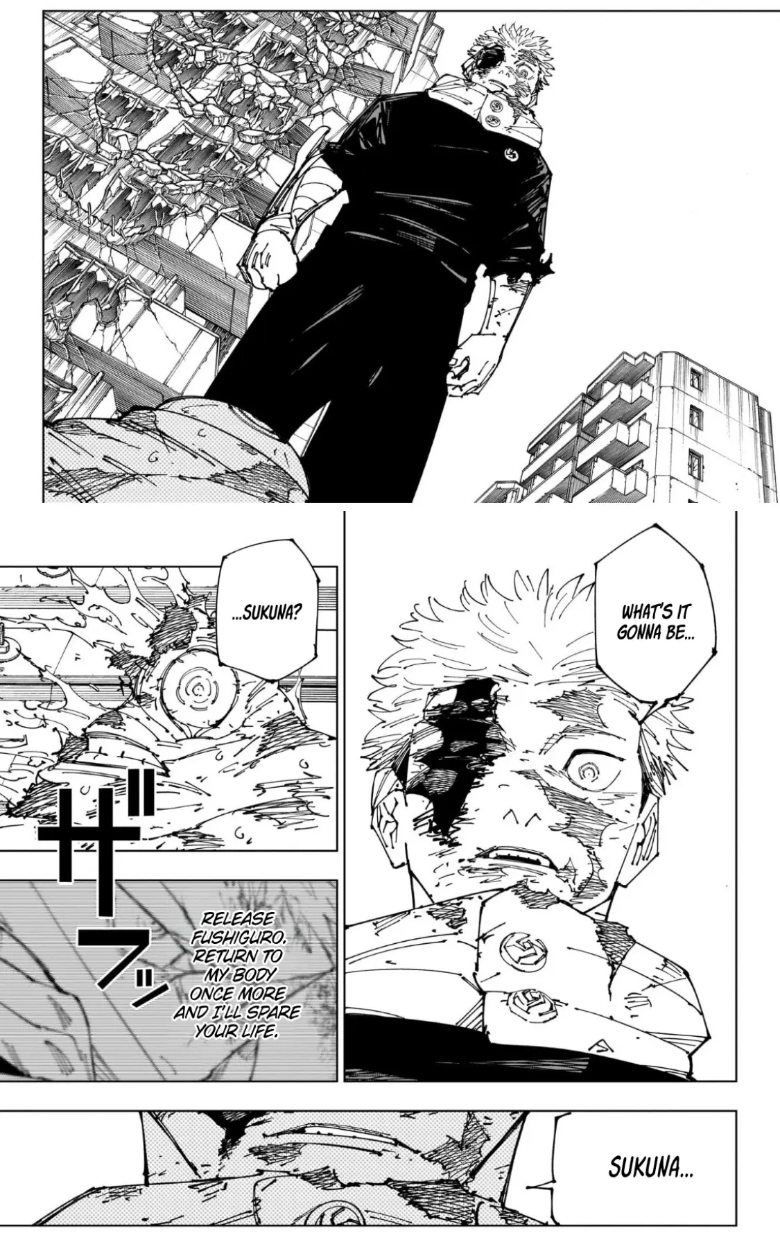 Jujutsu Kaisen (JJK) Manga Online, chapter 268, page 5