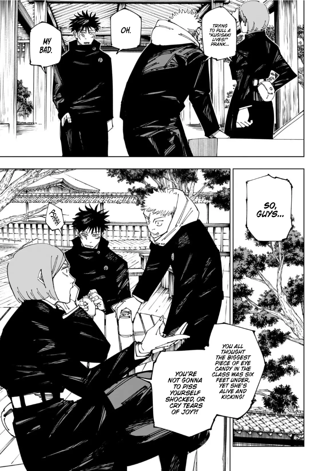 Jujutsu Kaisen (JJK) Manga Online, chapter 268, page 11