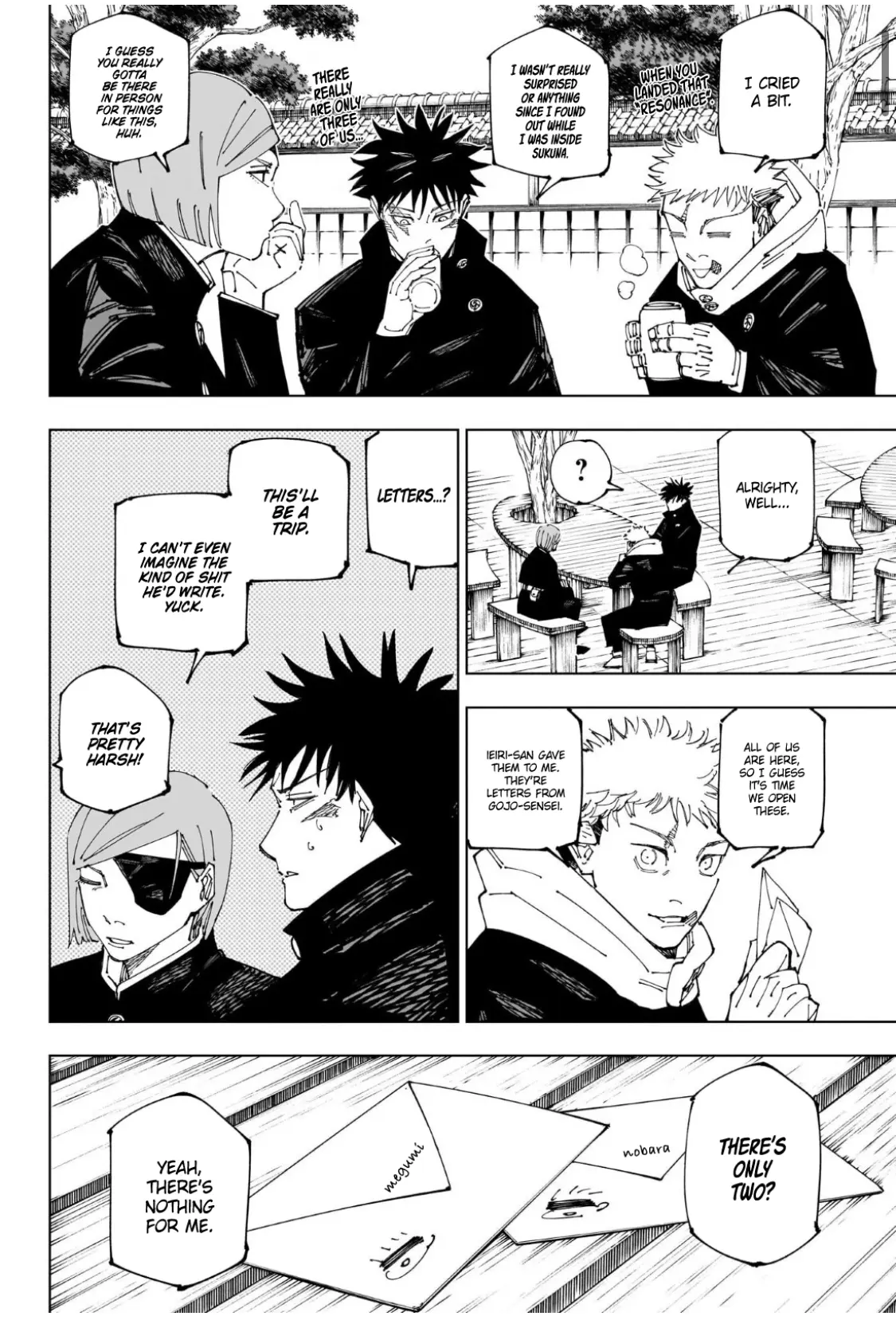 Jujutsu Kaisen (JJK) Manga Online, chapter 268, page 12