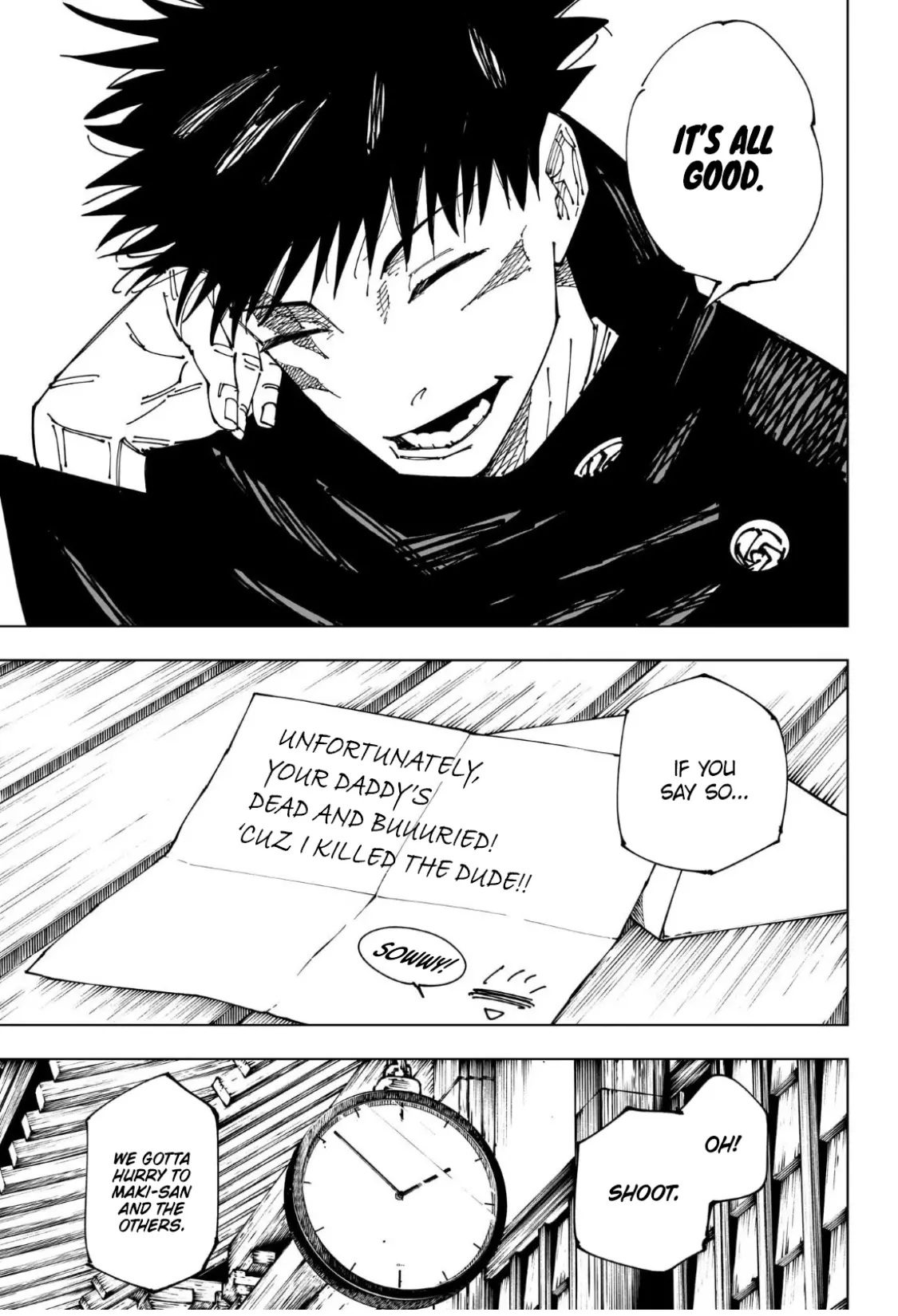 Jujutsu Kaisen (JJK) Manga Online, chapter 268, page 15
